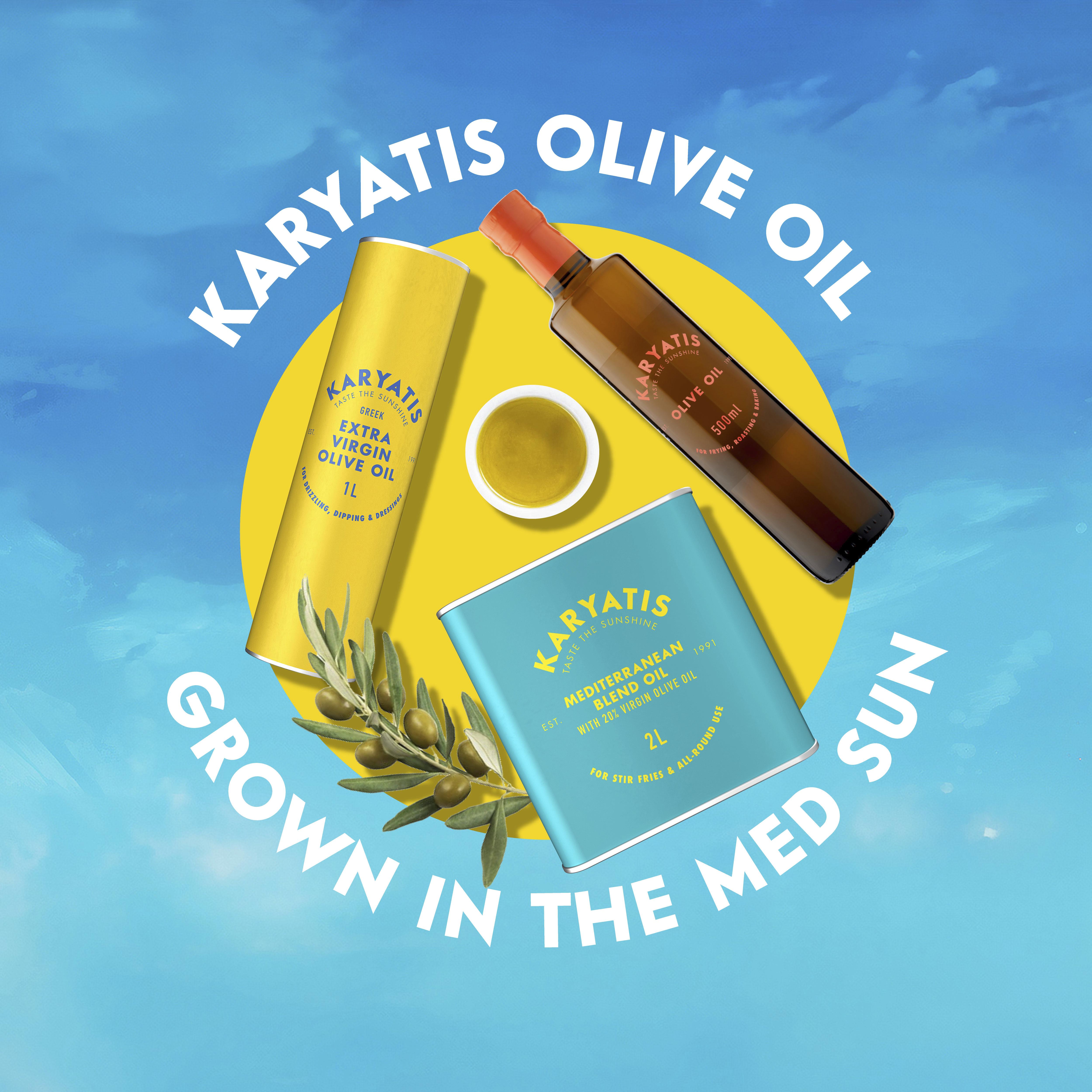 Karyatis Greek Extra Virgin Olive Oil 1L thumbnail 5