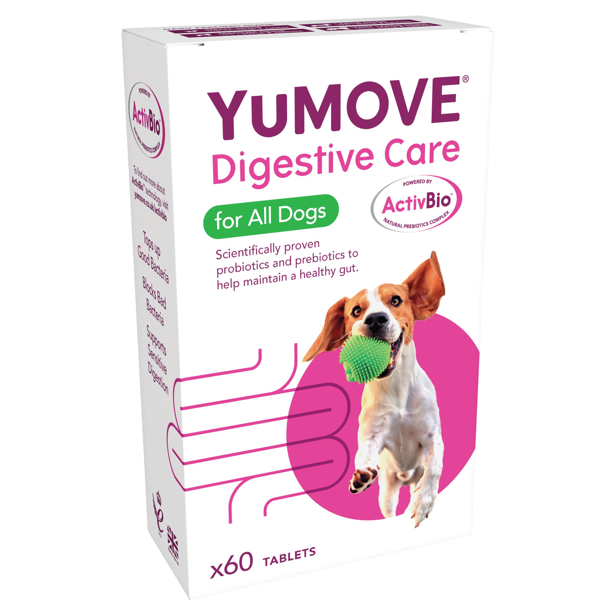 Yumove Digestive Care For All Dogs Tablets x60 49g thumbnail 2