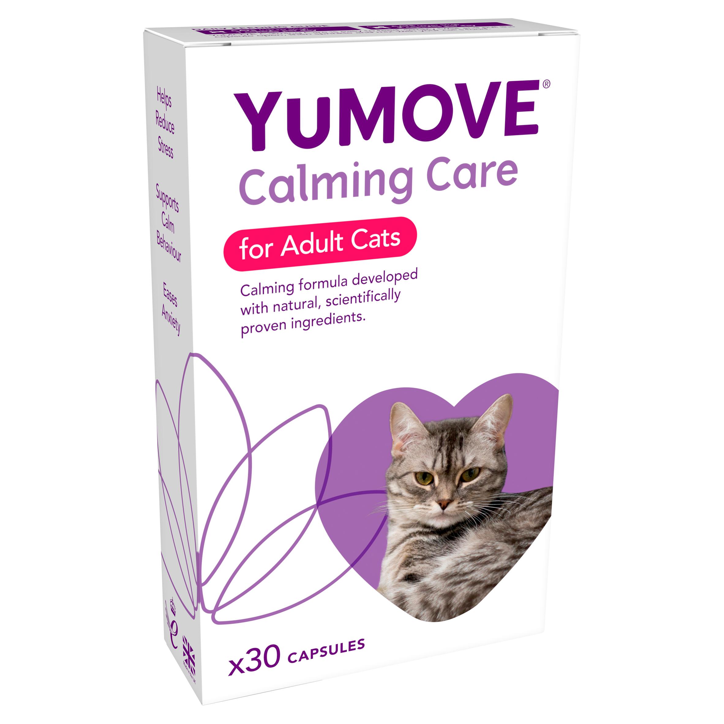Yumove Calming Care For Adult Cats Capsules x30 12g thumbnail 2