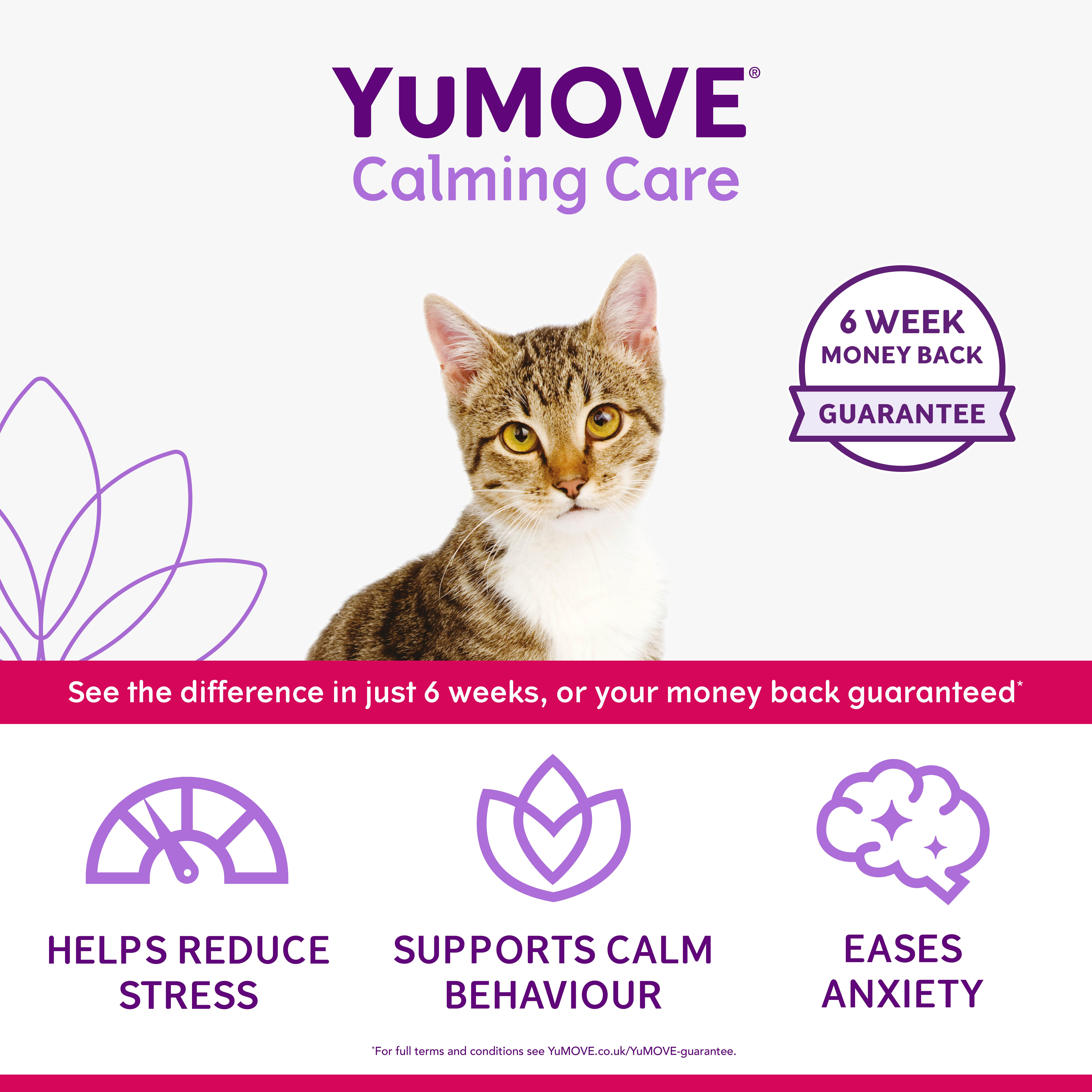 Yumove Calming Care For Adult Cats Capsules x30 12g thumbnail 3