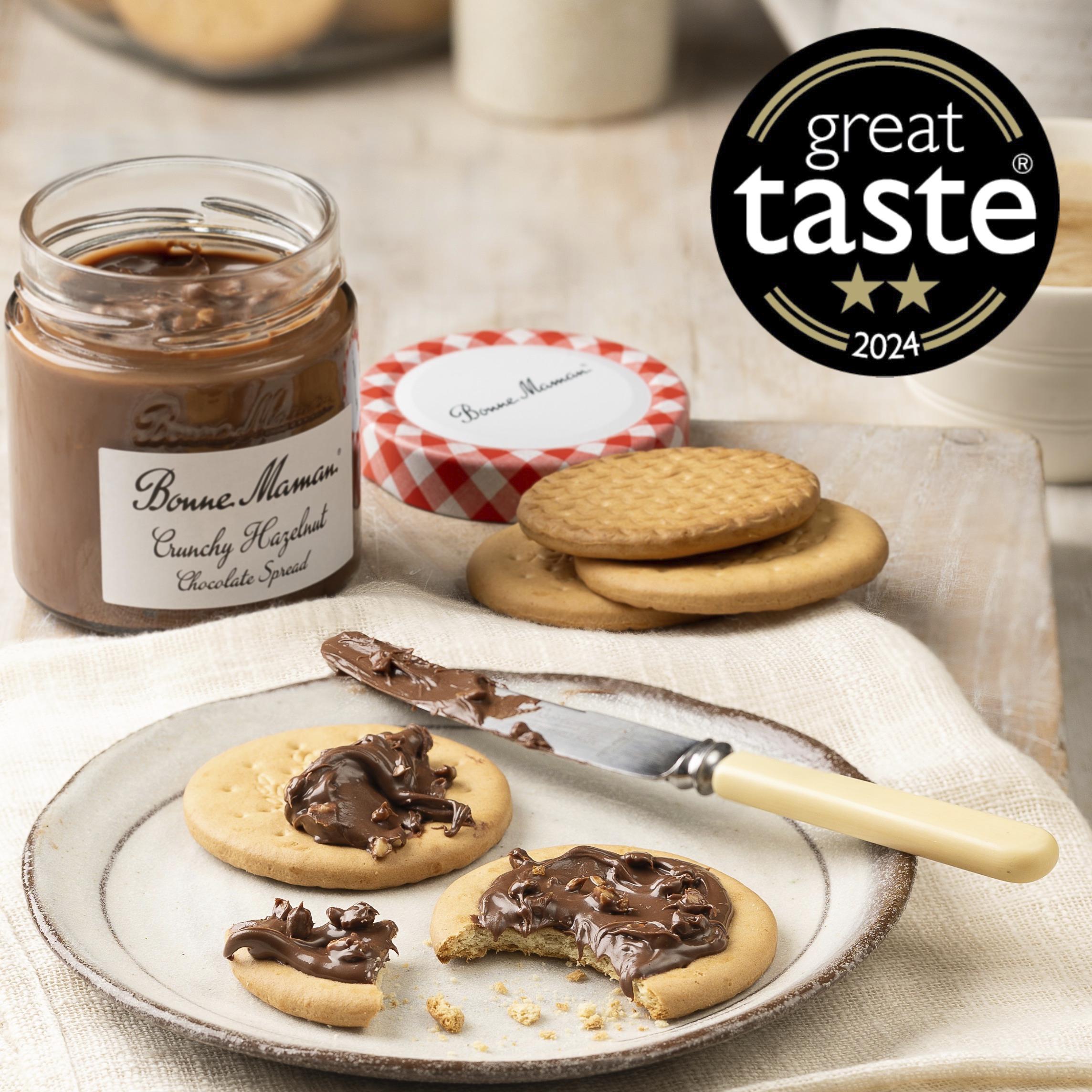 Bonne Maman Crunchy Hazelnut Chocolate Spread 250g thumbnail 3