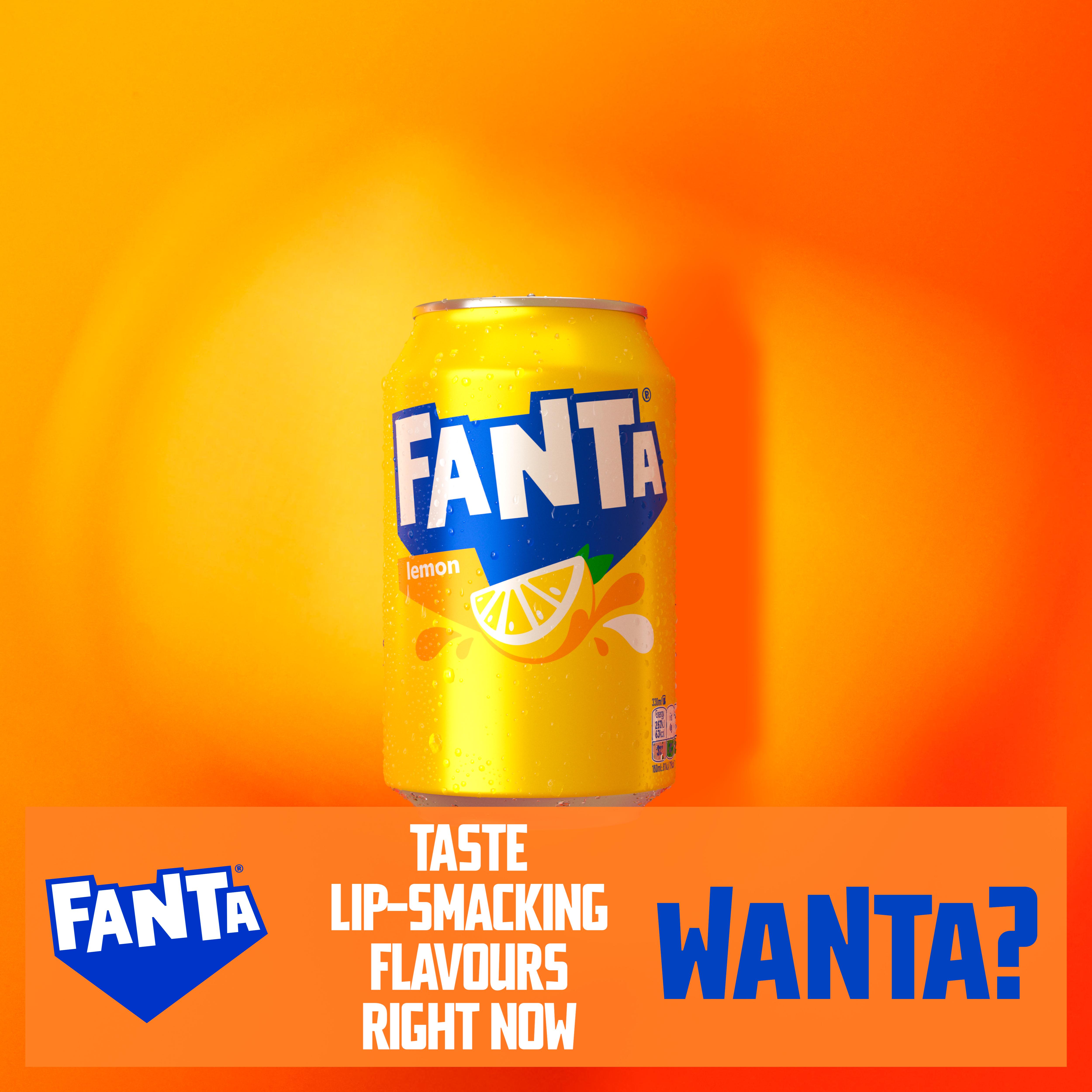 Fanta Lemon Can 8x330ml thumbnail 2