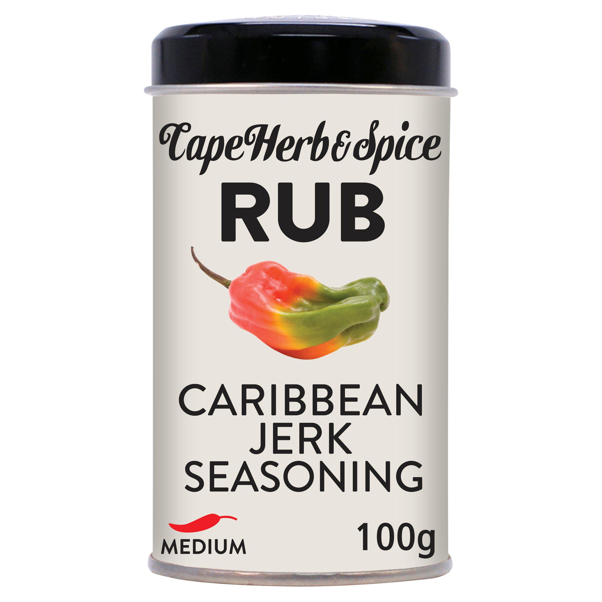 Cape Herb & Spice Caribbean Jerk Seasoning Rub Tin