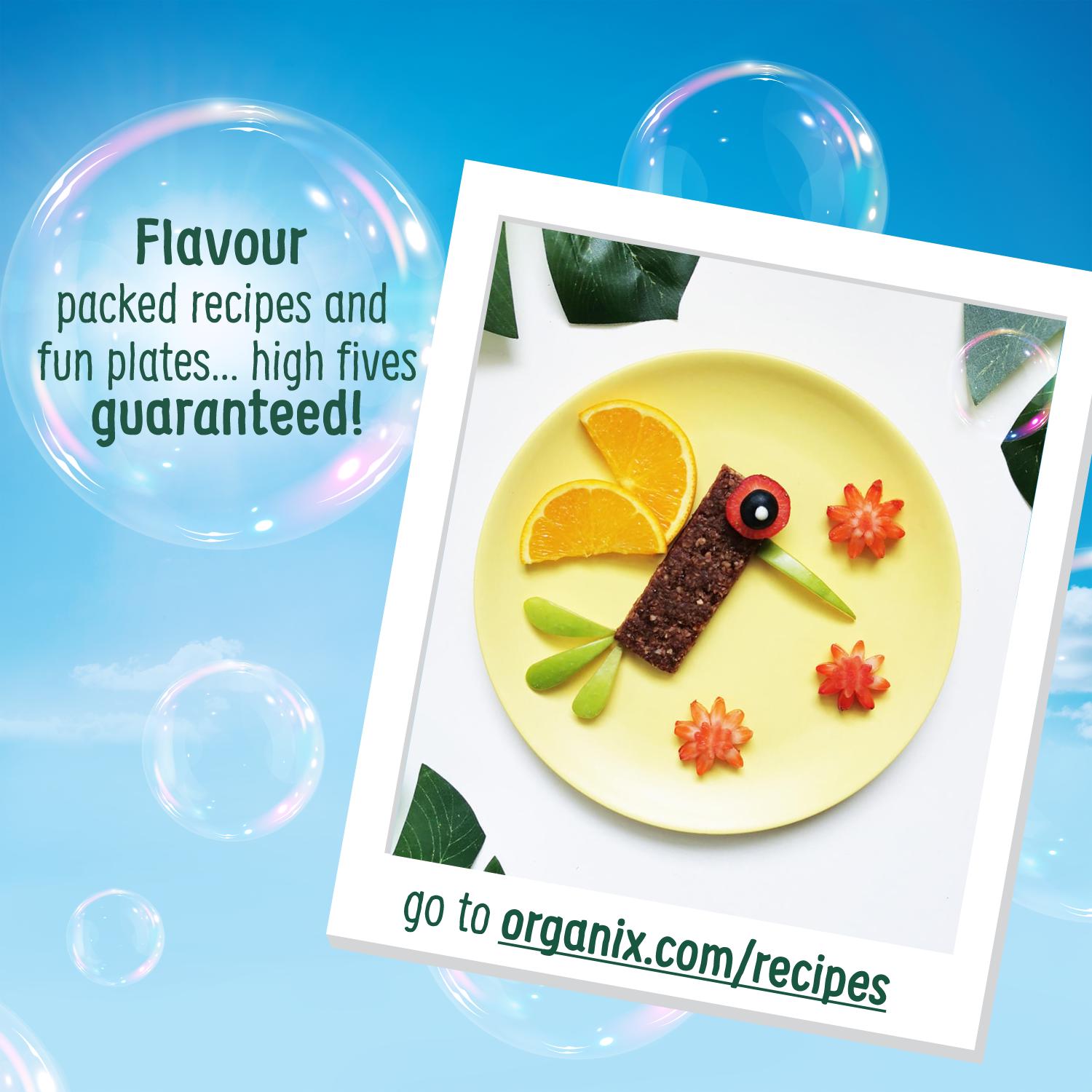 Organix Raspberry Apple & Orange Mini Oaty Bites 110g thumbnail 6