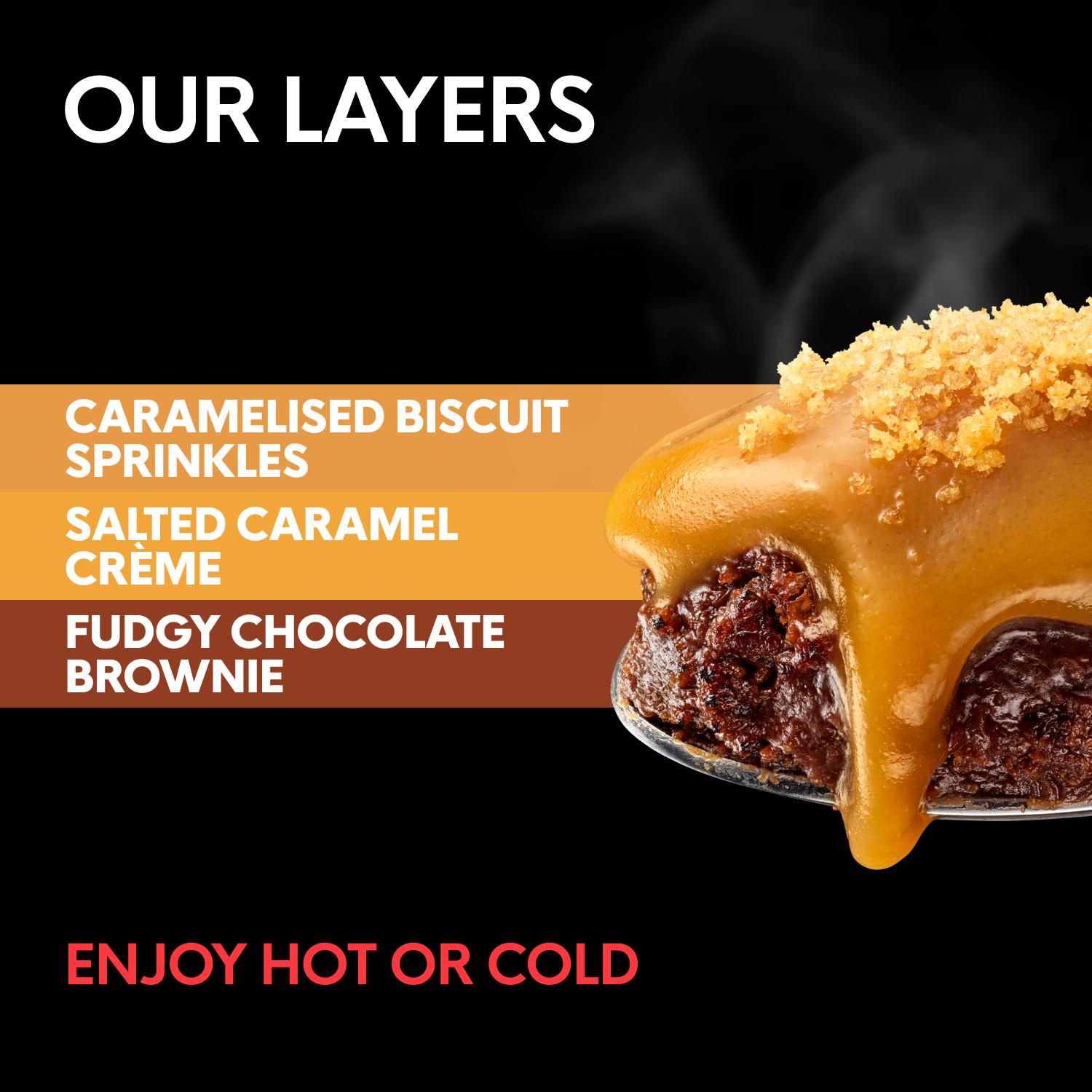 Gü Chocolate & Salted Caramel Brownie Dessert 2 x 80g thumbnail 2