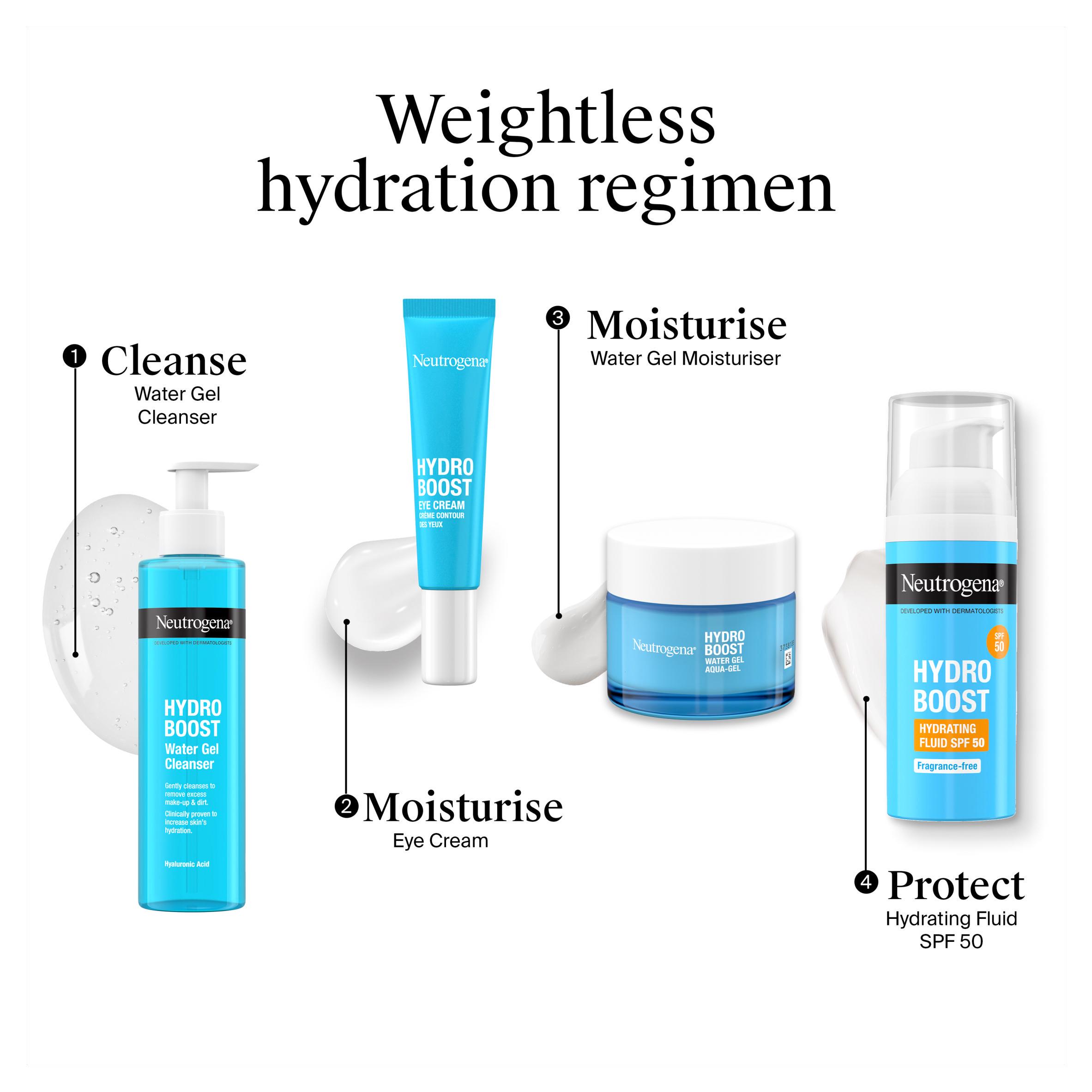 Neutrogena Hydro Boost Water Gel Cleanser 200ml thumbnail 5