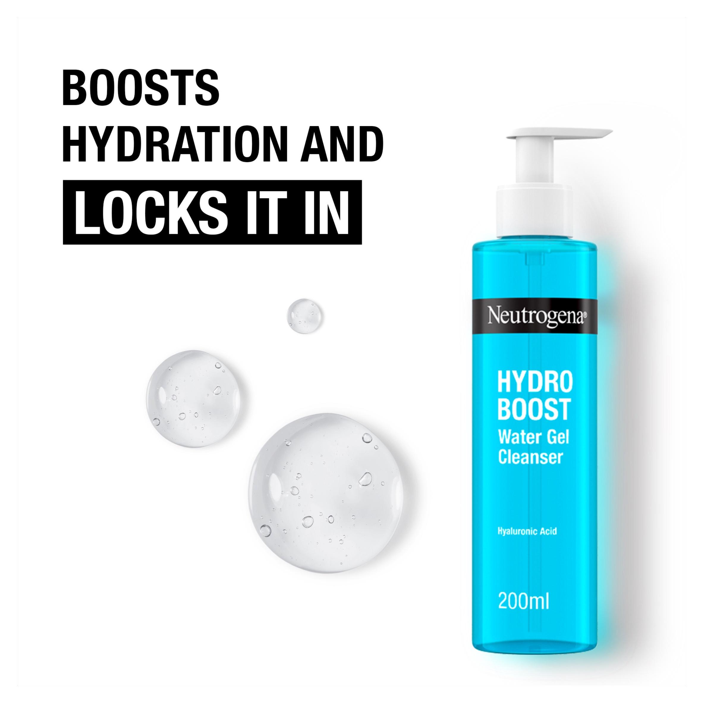 Neutrogena Hydro Boost Water Gel Cleanser 200ml thumbnail 6