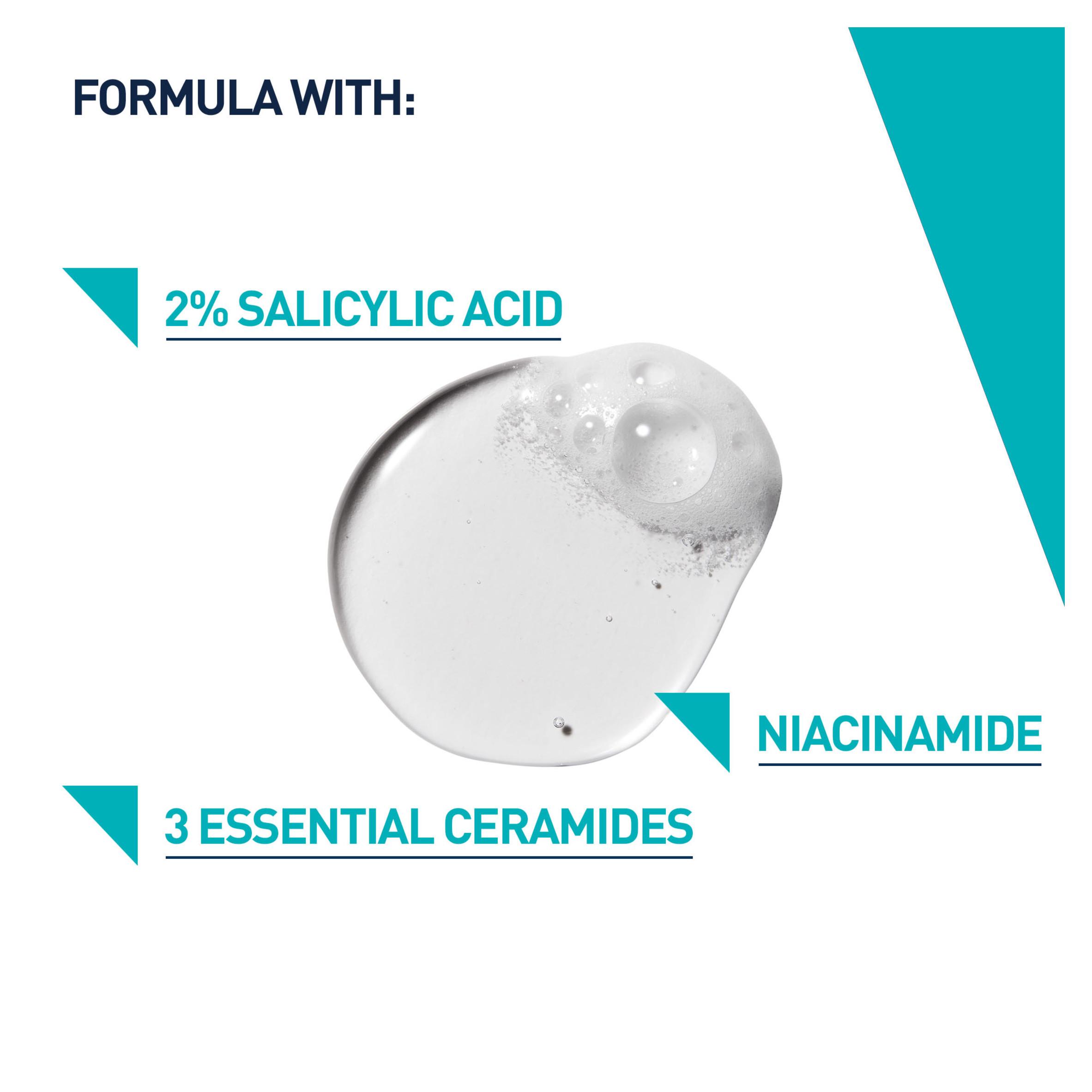 CeraVe Blemish Control Face Cleanser with 2% Salicylic Acid & Niacinamide 236ml thumbnail 5