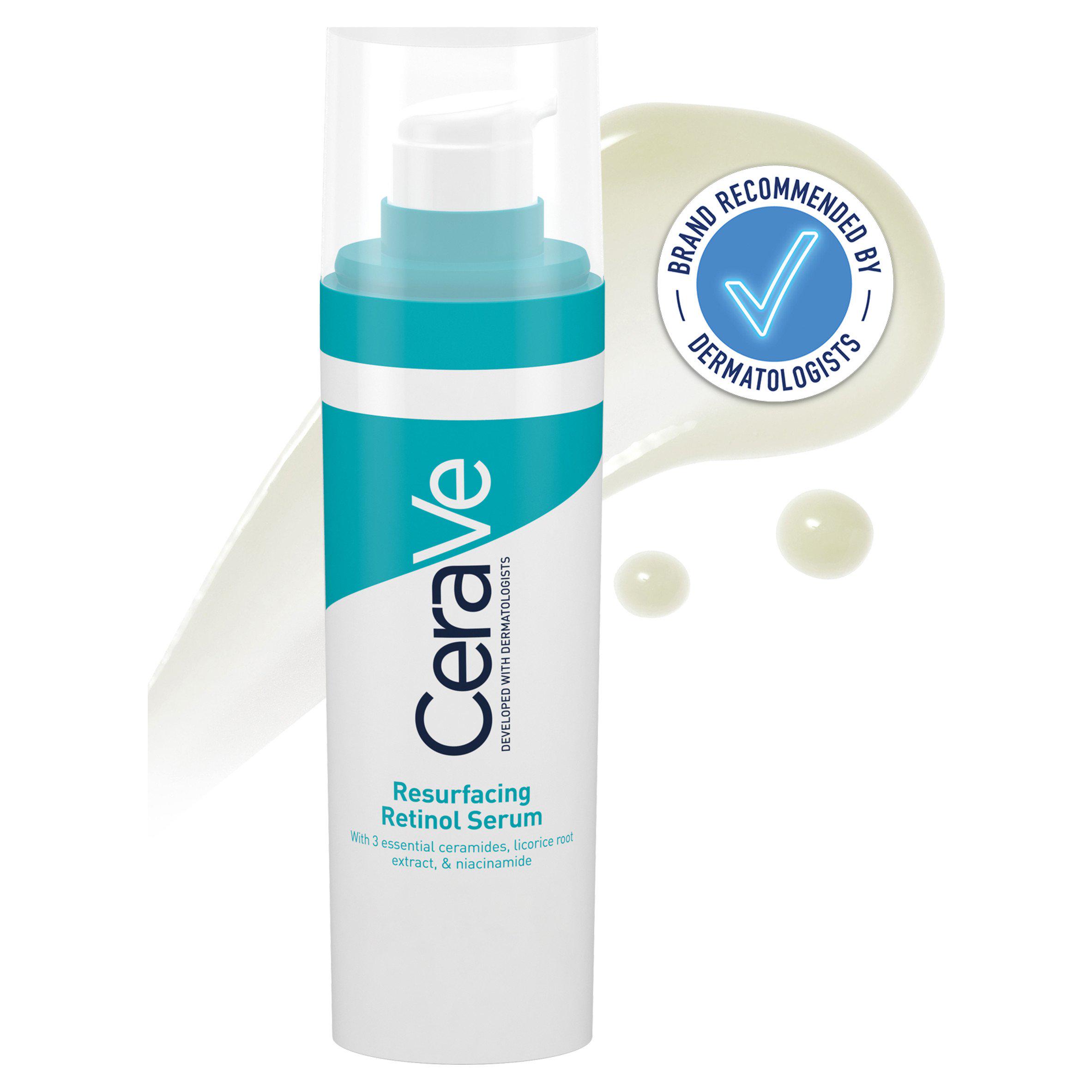 CeraVe Resurfacing Retinol Serum with Ceramides & Niacinamide for Blemish-Prone Skin 30ml