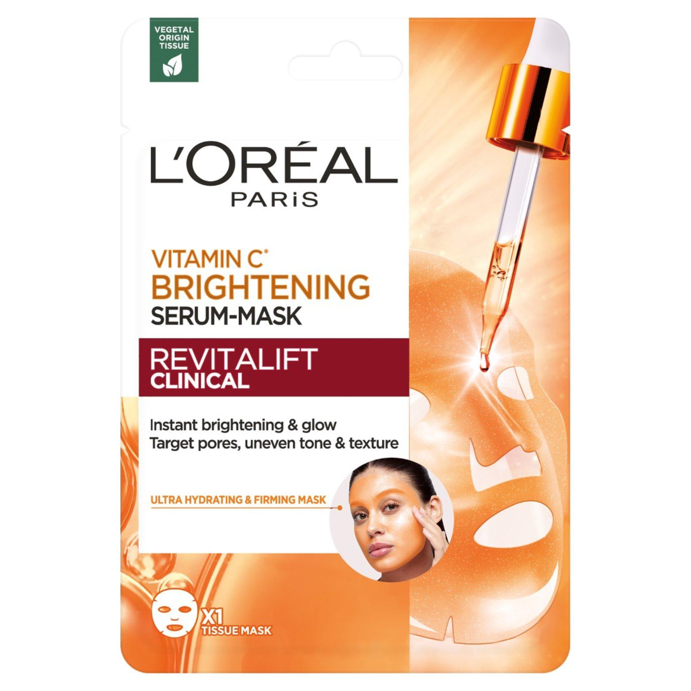 L 'Oreal Paris Vitamin C Instant Brightening Serum Mask