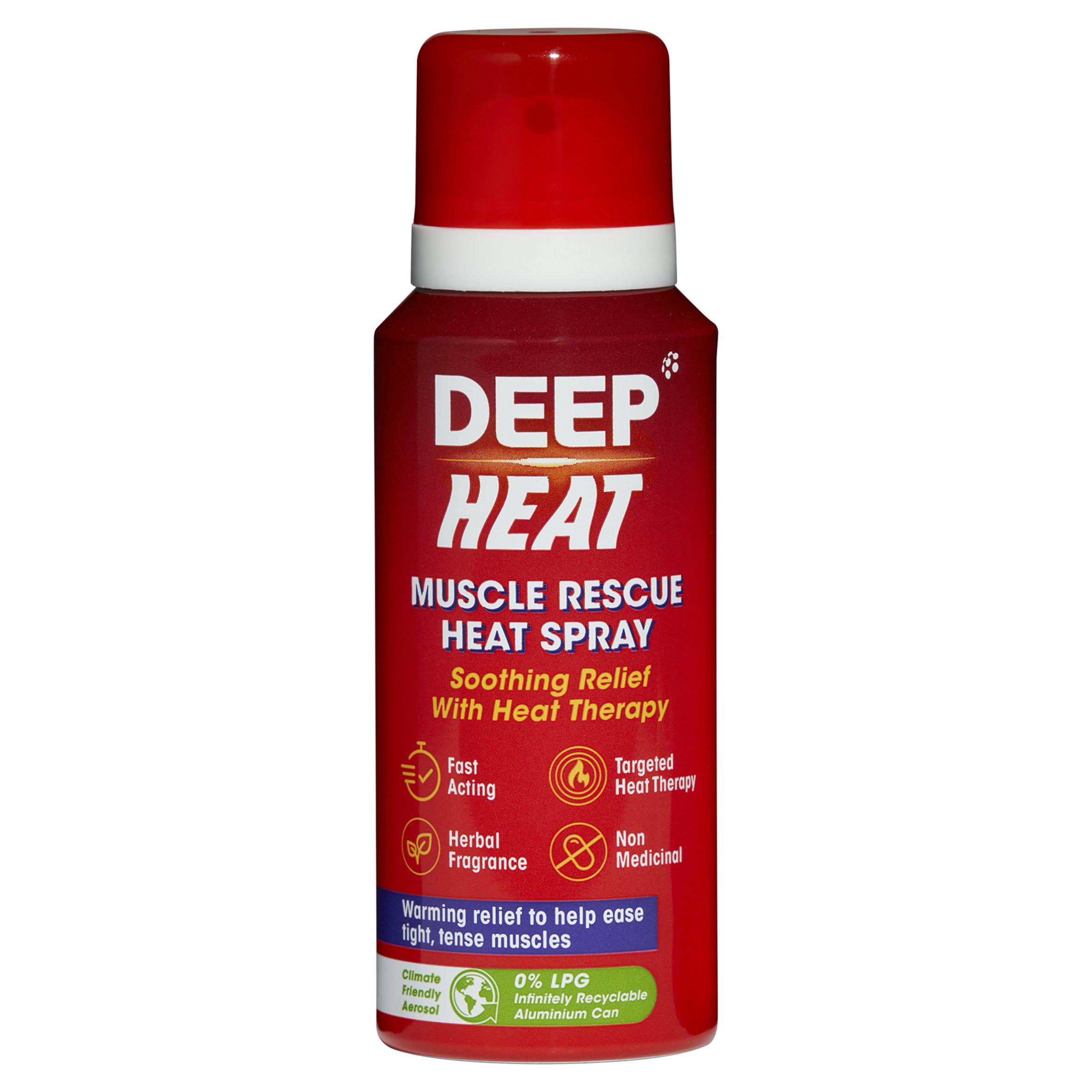 Deep Heat Muscle Rescue Heat Therapy Spray 72.5ml