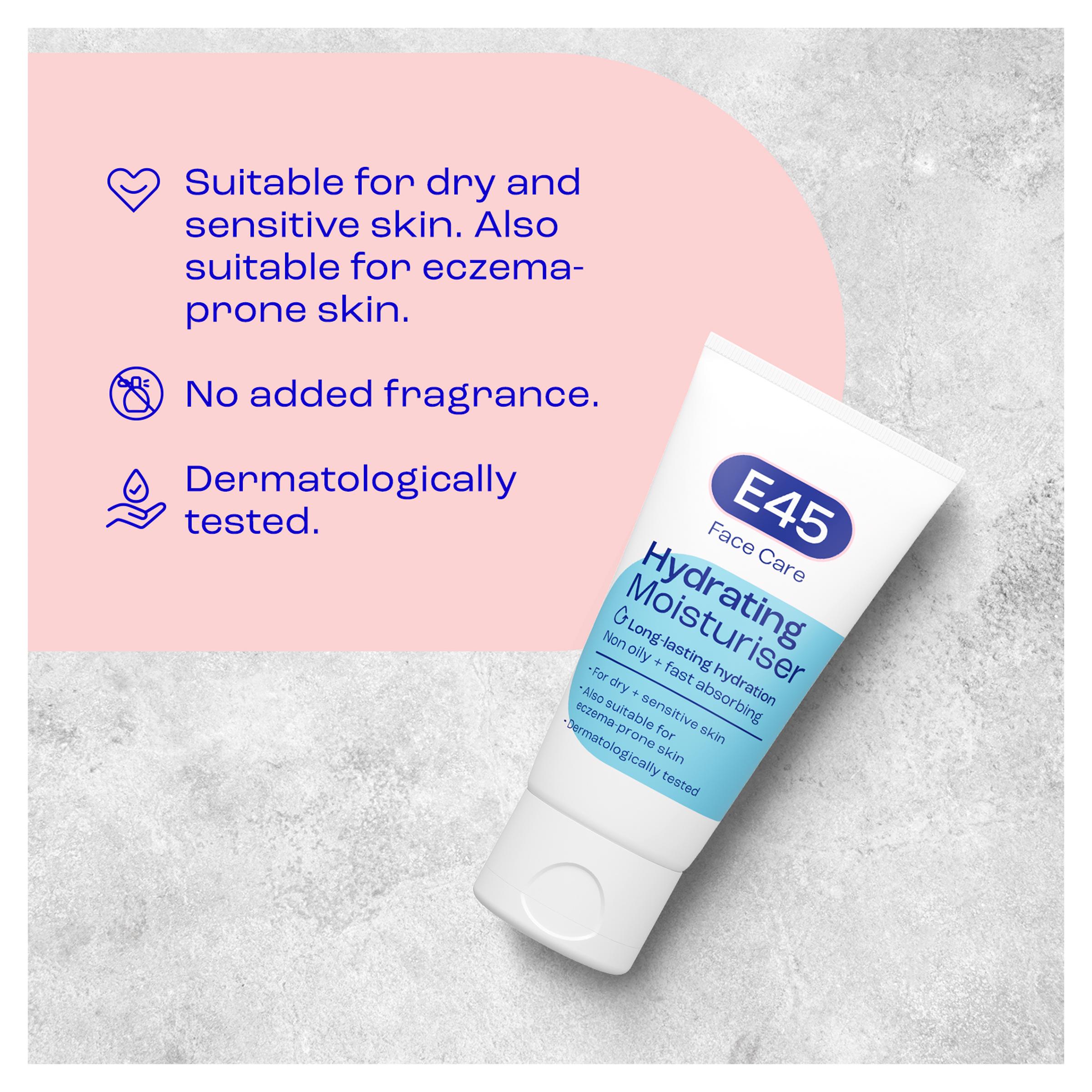 E45 Hydrating Moisturiser Face Care 50ml thumbnail 5