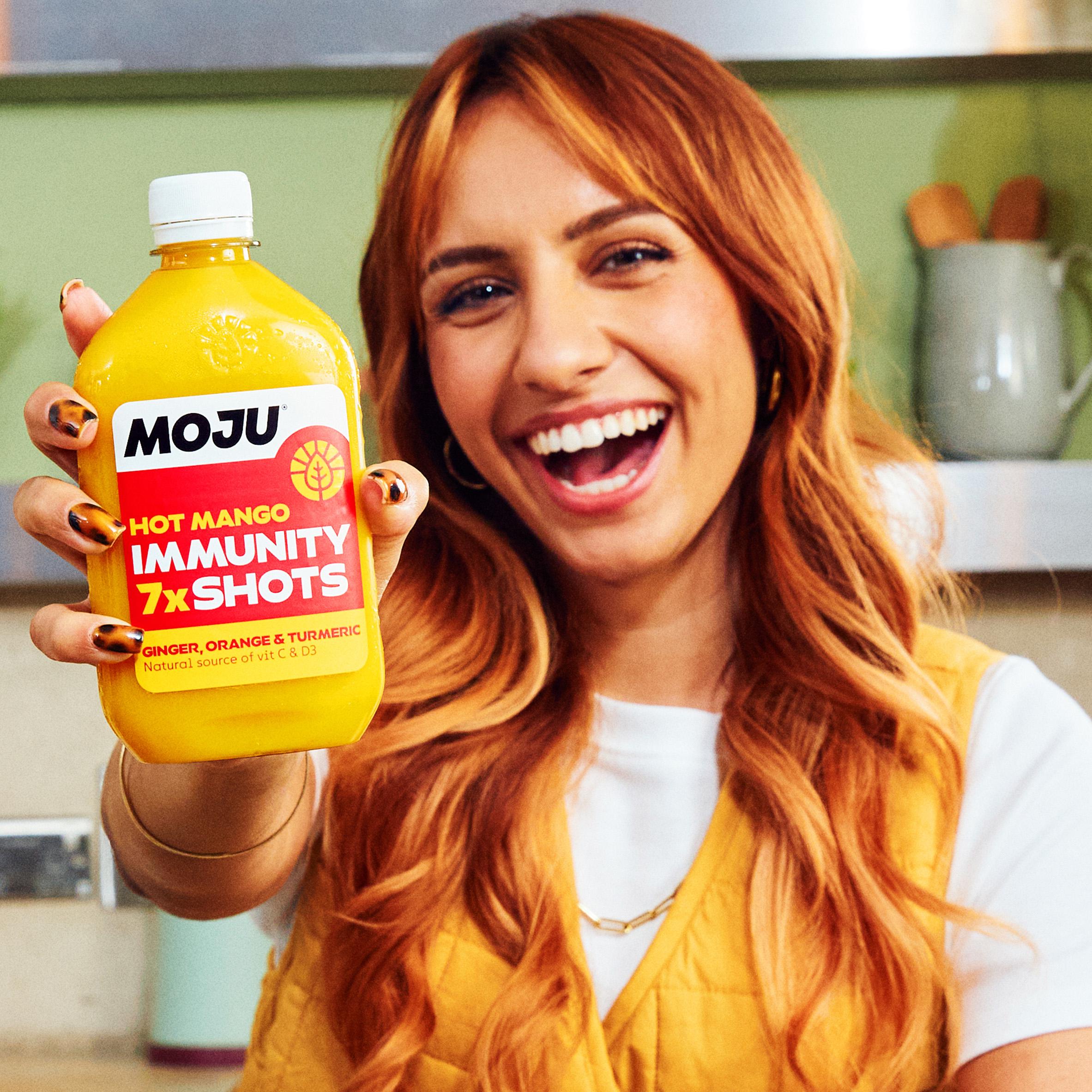 MOJU Hot Mango Immunity Dosing Bottle Shots x7 420ml thumbnail 6
