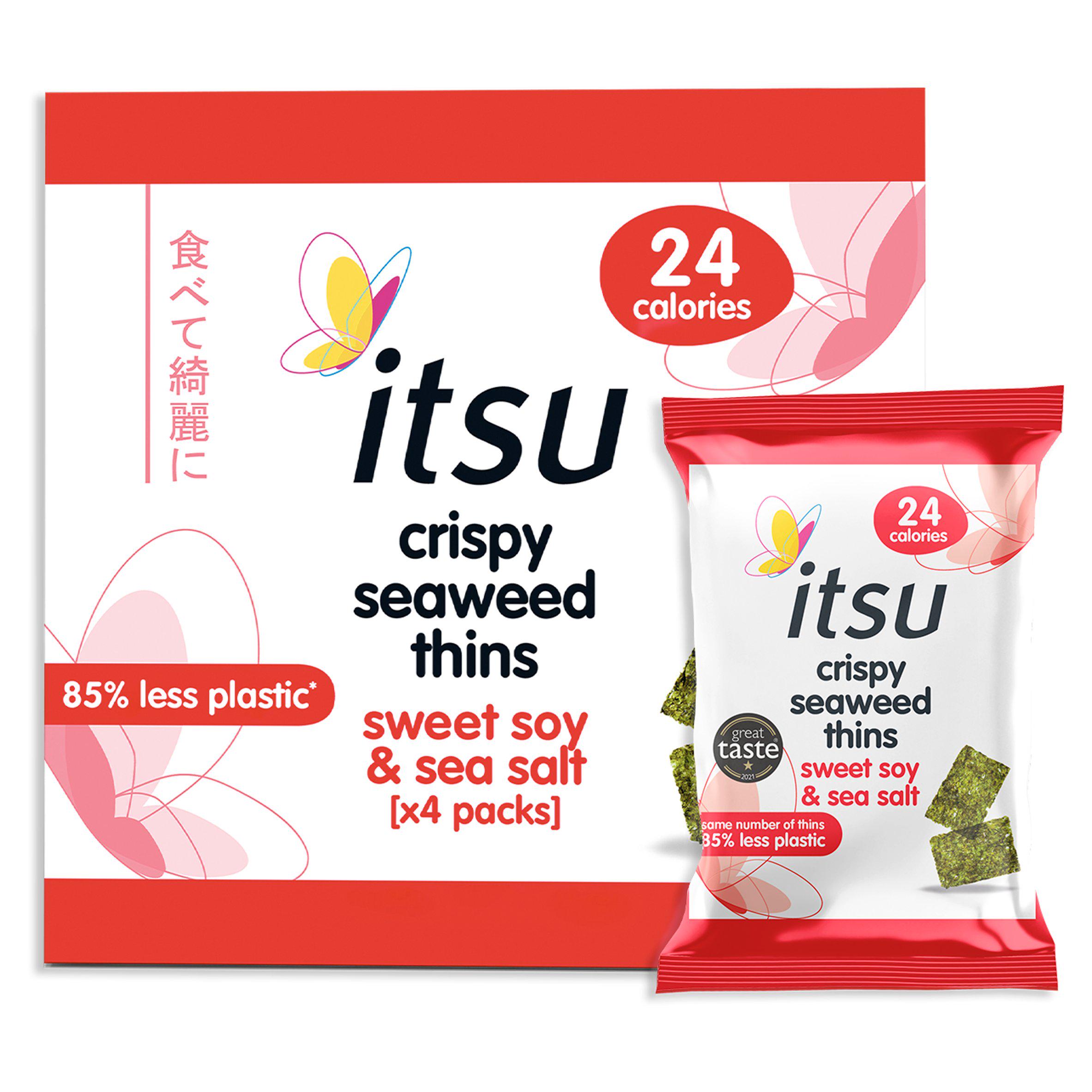 itsu Seaweed Thins Sweet Soy & Sea Salt Multipack