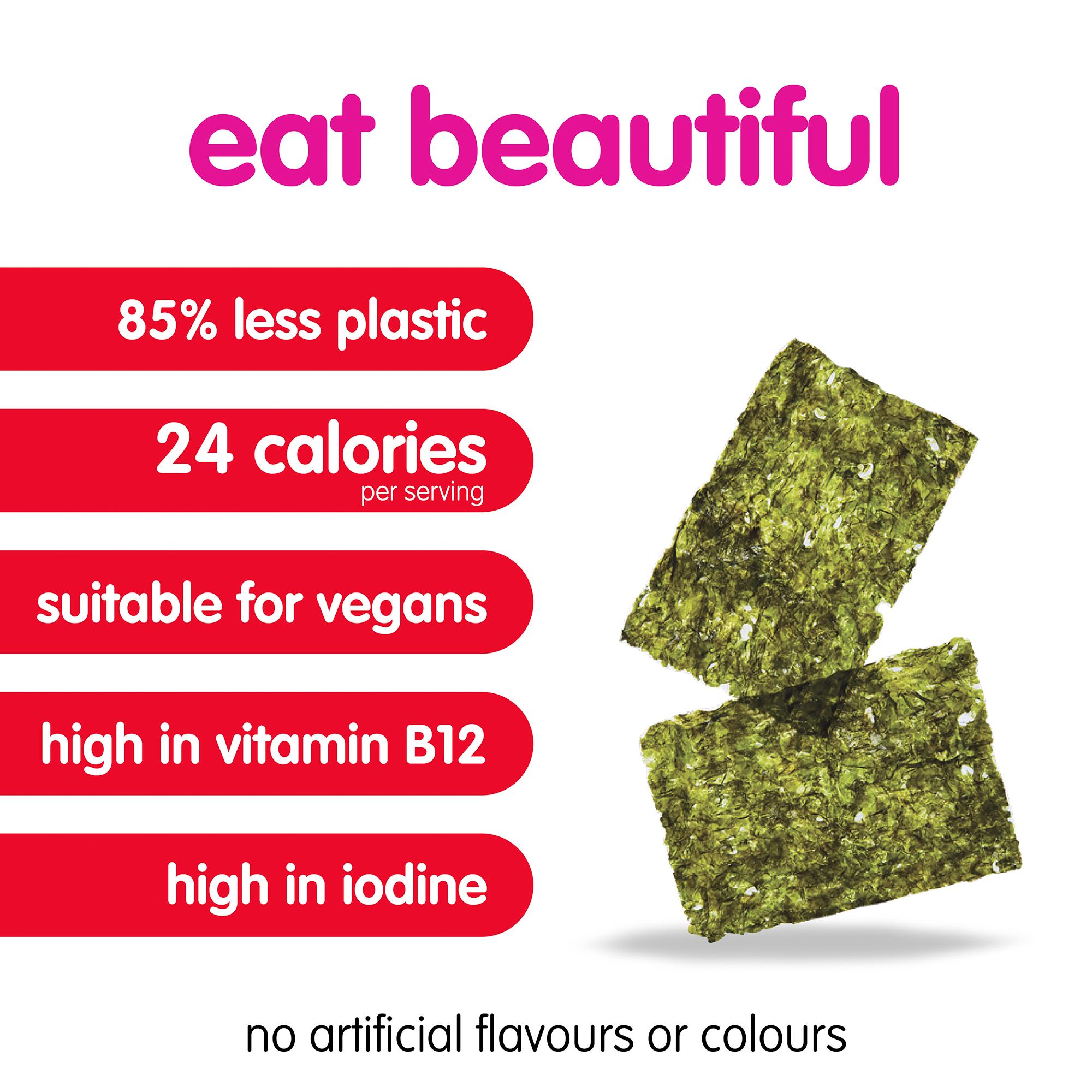 itsu Crispy Seaweed Thins Sweet Soy & Sea Salt 4x5g thumbnail 2