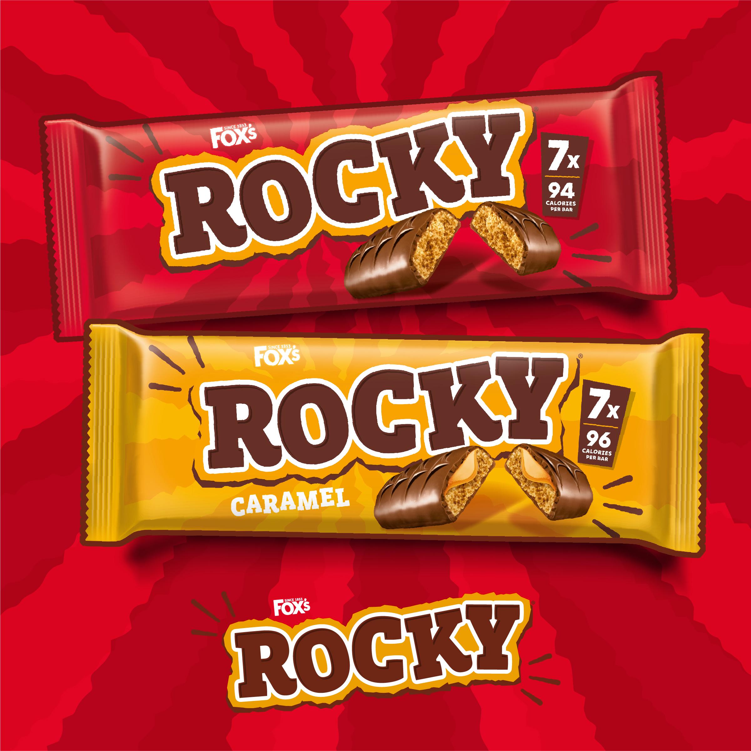Fox's Rocky 7 Caramel Multipack Biscuit Bars 136.5g thumbnail 6