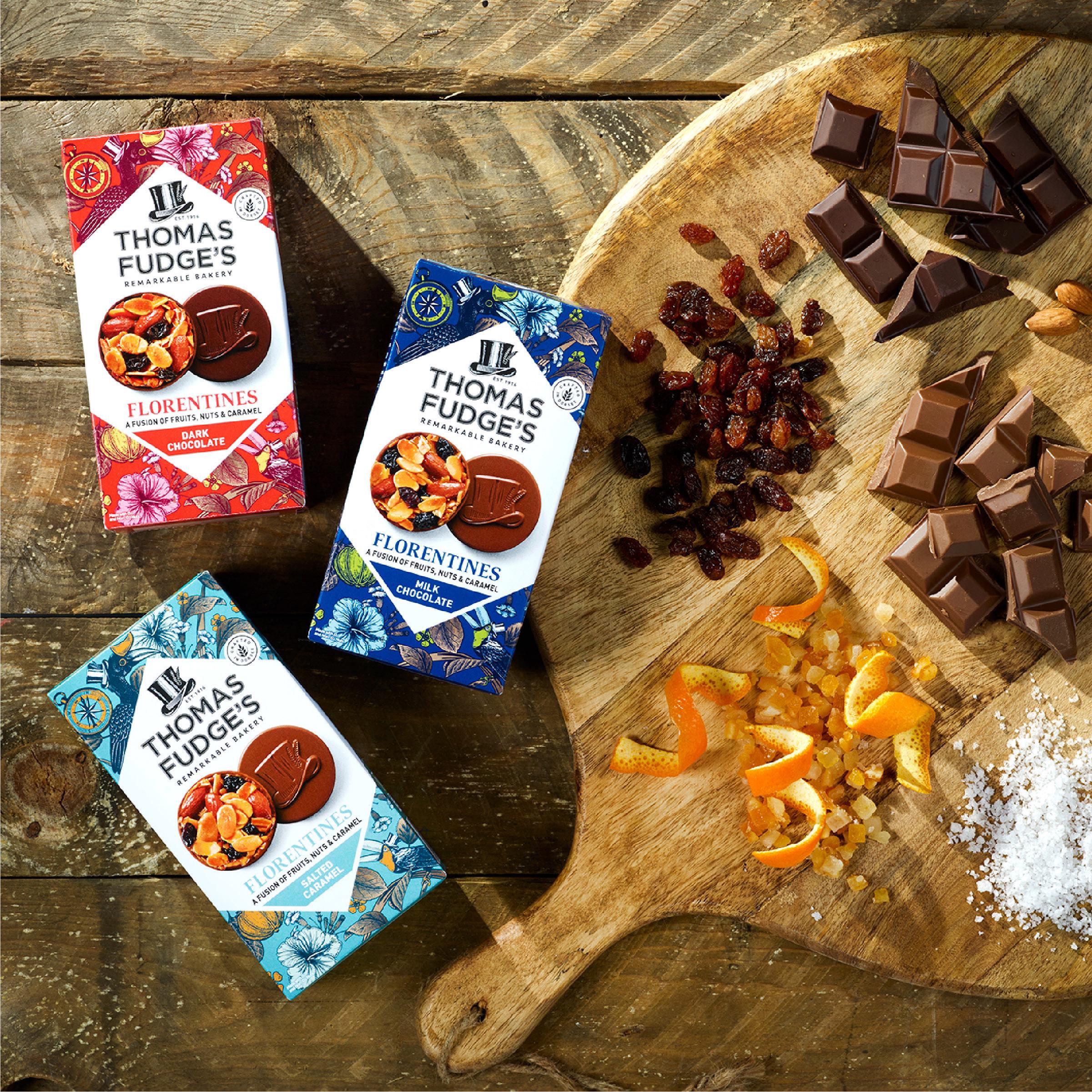 Thomas Fudge's 6 Milk Chocolate Florentines thumbnail 4