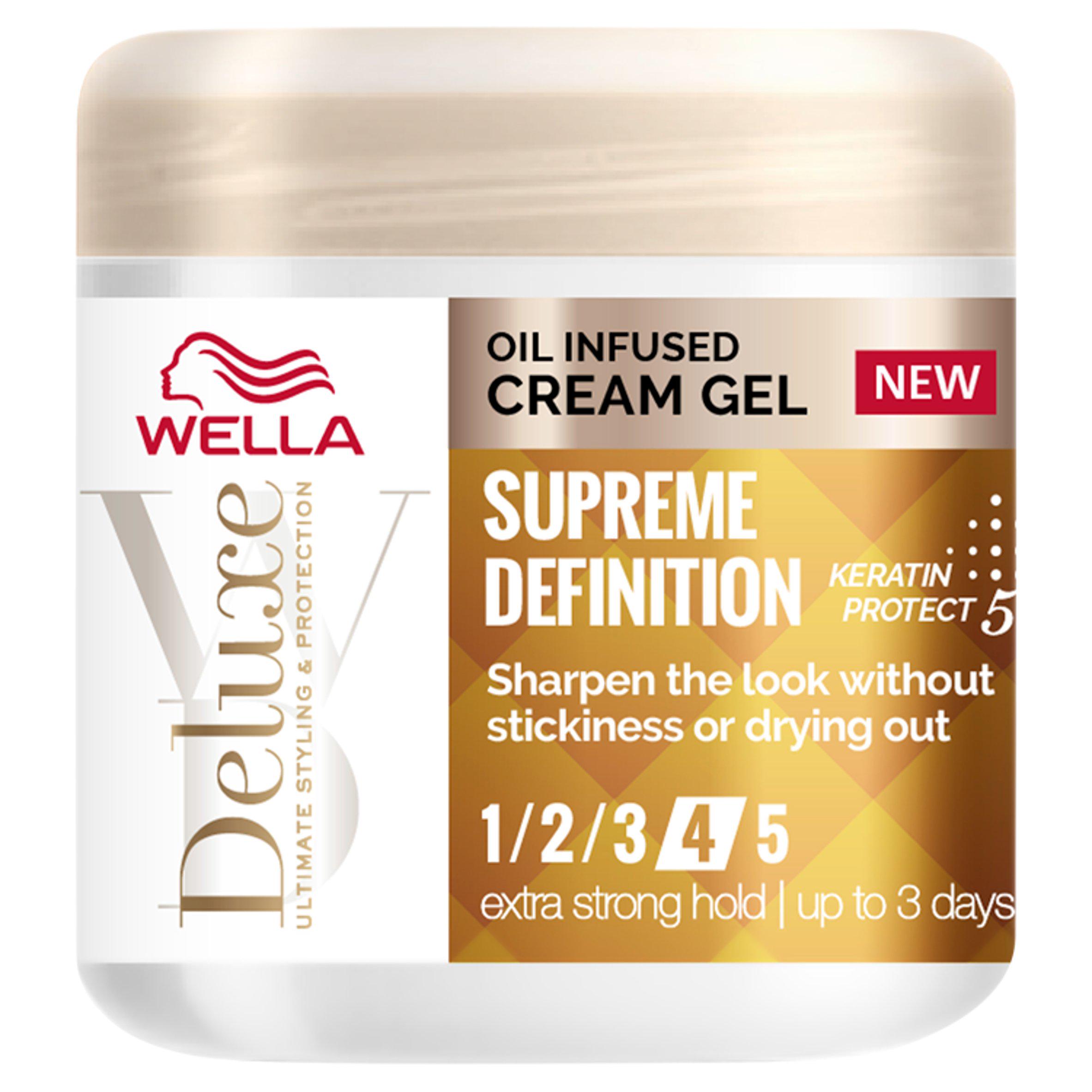 WELLA DELUXE OIL INFUSED CREAM GEL 150ML