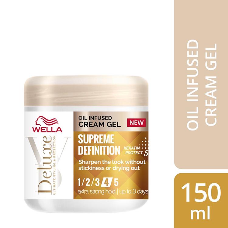 WELLA Deluxe Supreme Definition Oil Infused Cream Gel 150ml thumbnail 2