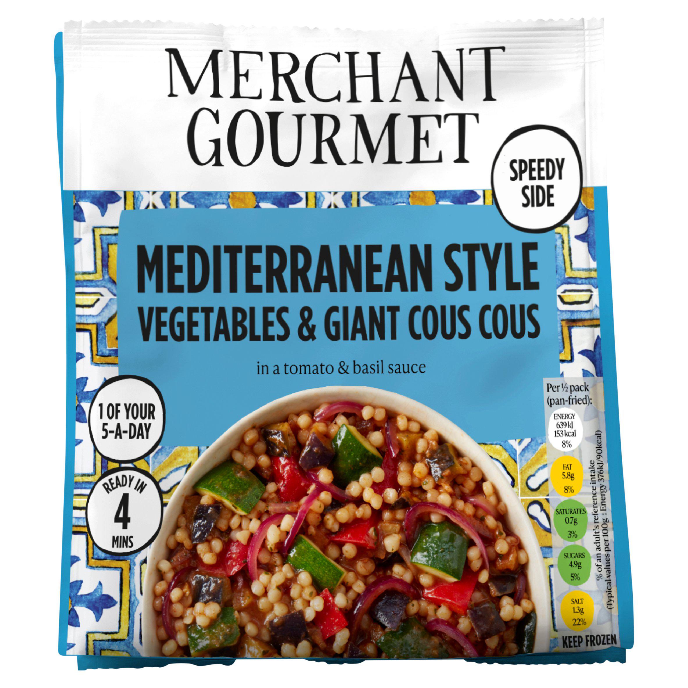 Merchant Gourmet Herby Mediterranean Style Vegetables & Giant Couscous 400g
