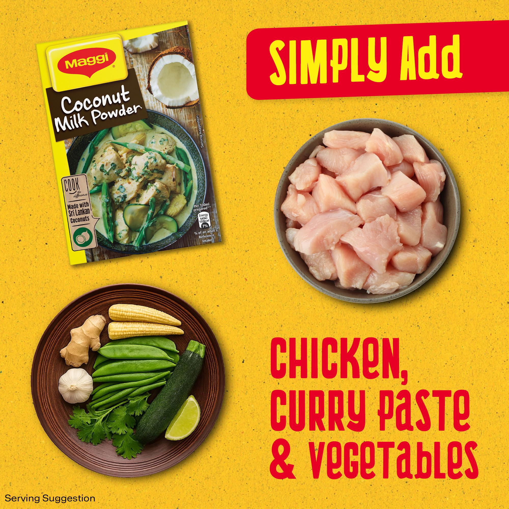 Maggi Coconut Milk Powder Mix 150g thumbnail 5