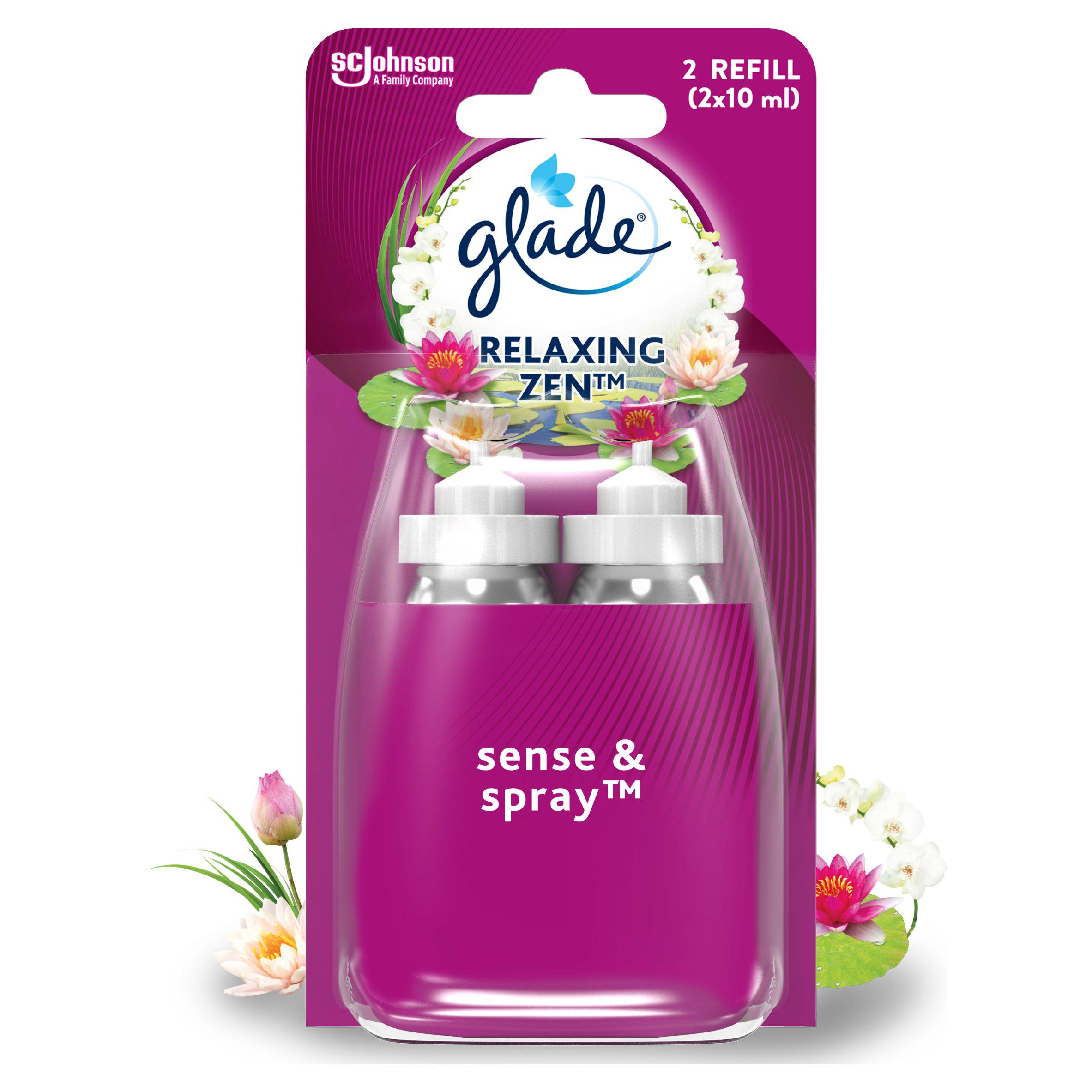 Sense & Spray Air Freshener Twin Refill Relaxing Zen 2x18ml