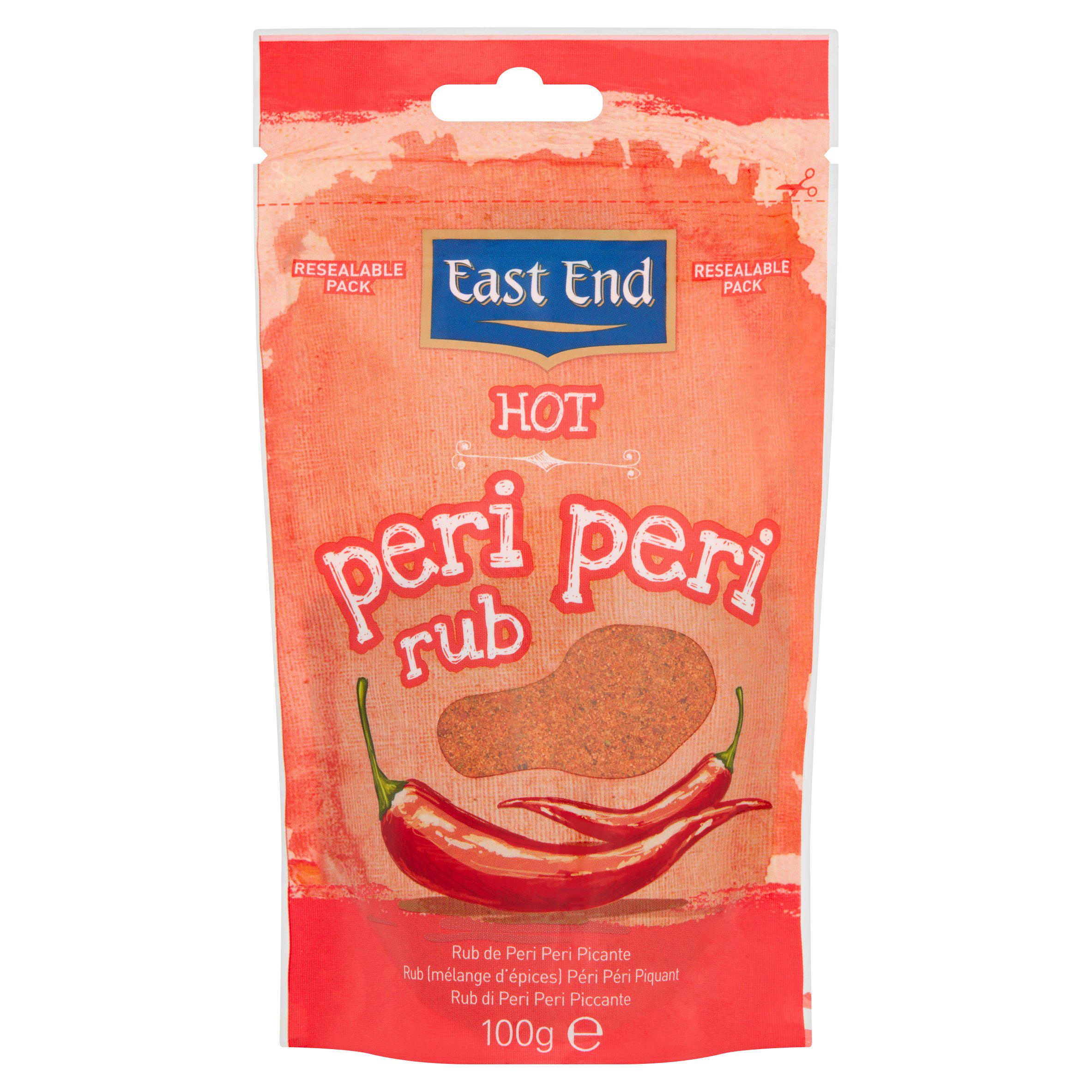 Hot Peri Peri Rub 100g