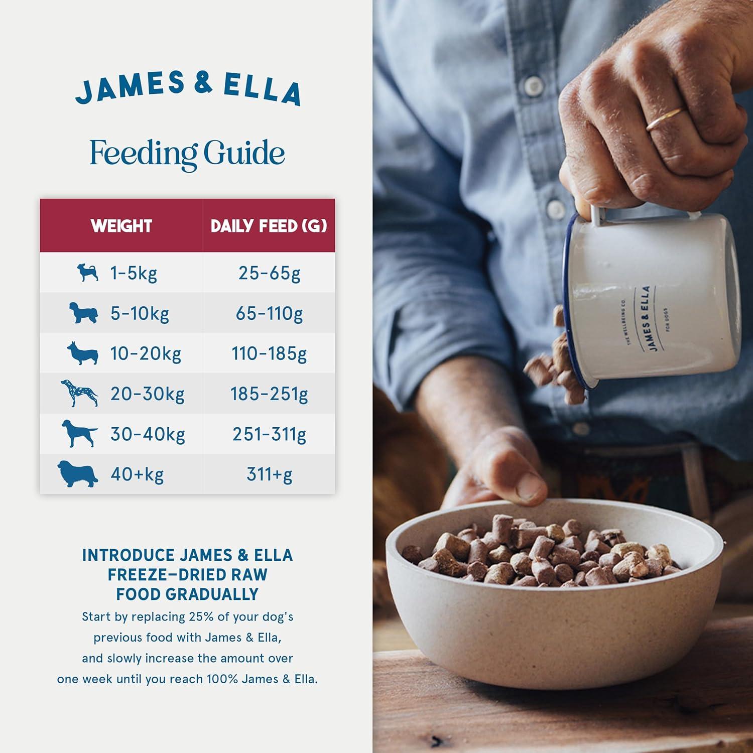 James & Ella Freeze Dried Raw Grass Fed Beef Dog Food 100g thumbnail 5