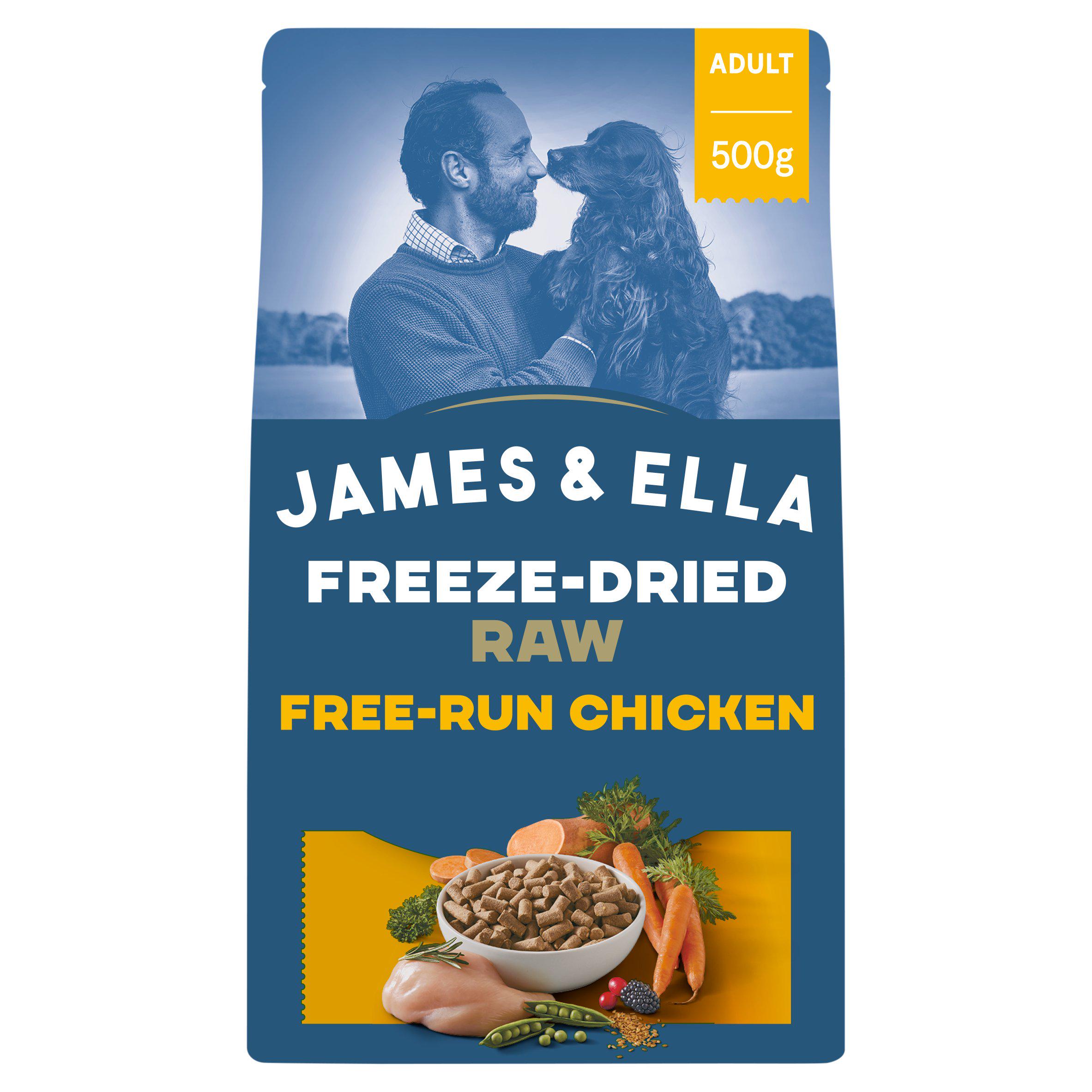 James & Ella Freeze-Dried Raw Chicken Complete Dog Food