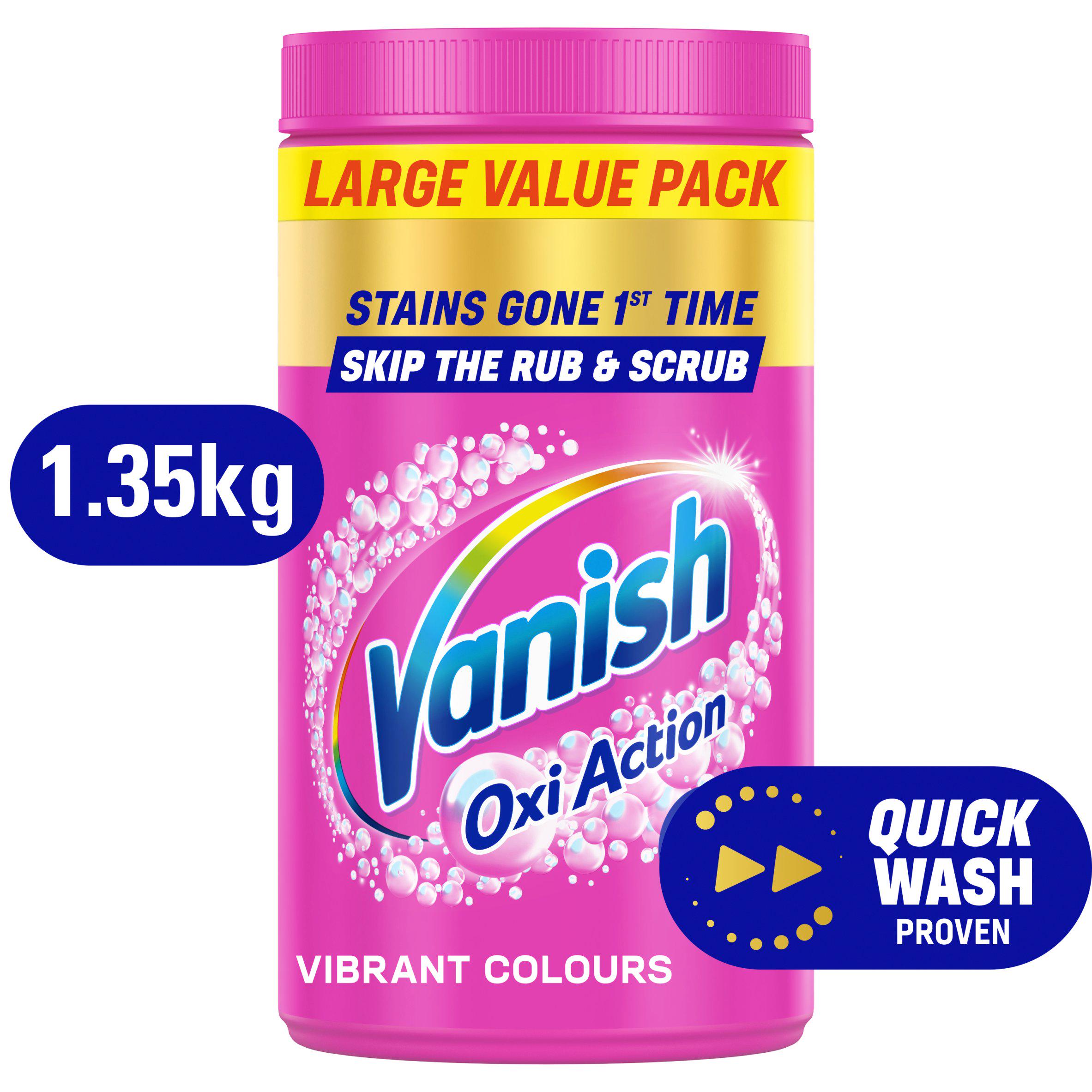 Vanish Gold Oxi Advance Stain Remover Powder 1.35Kg