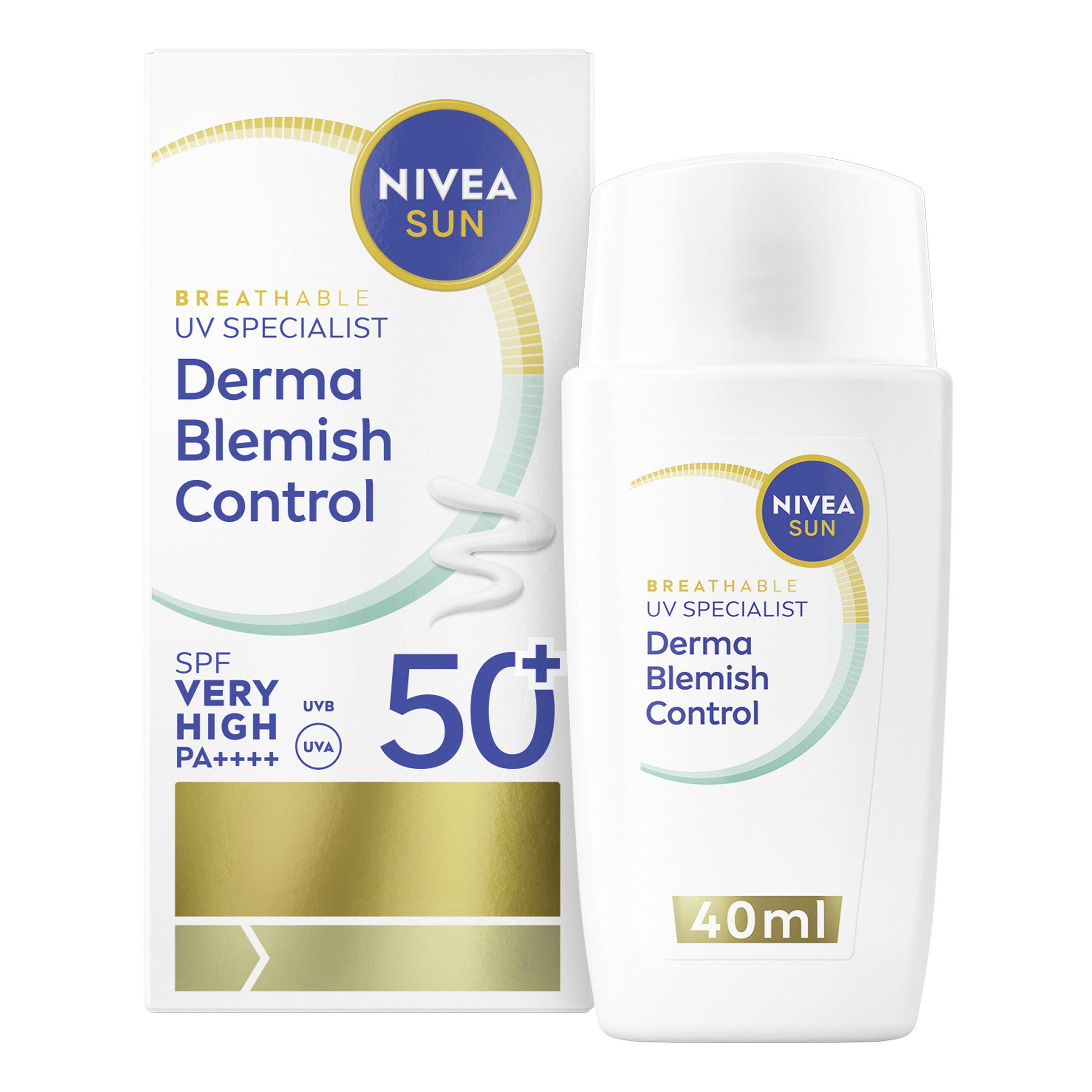 Nivea Sun UV Face Specialist Derma Skin Clear SPF 50+ 40ml