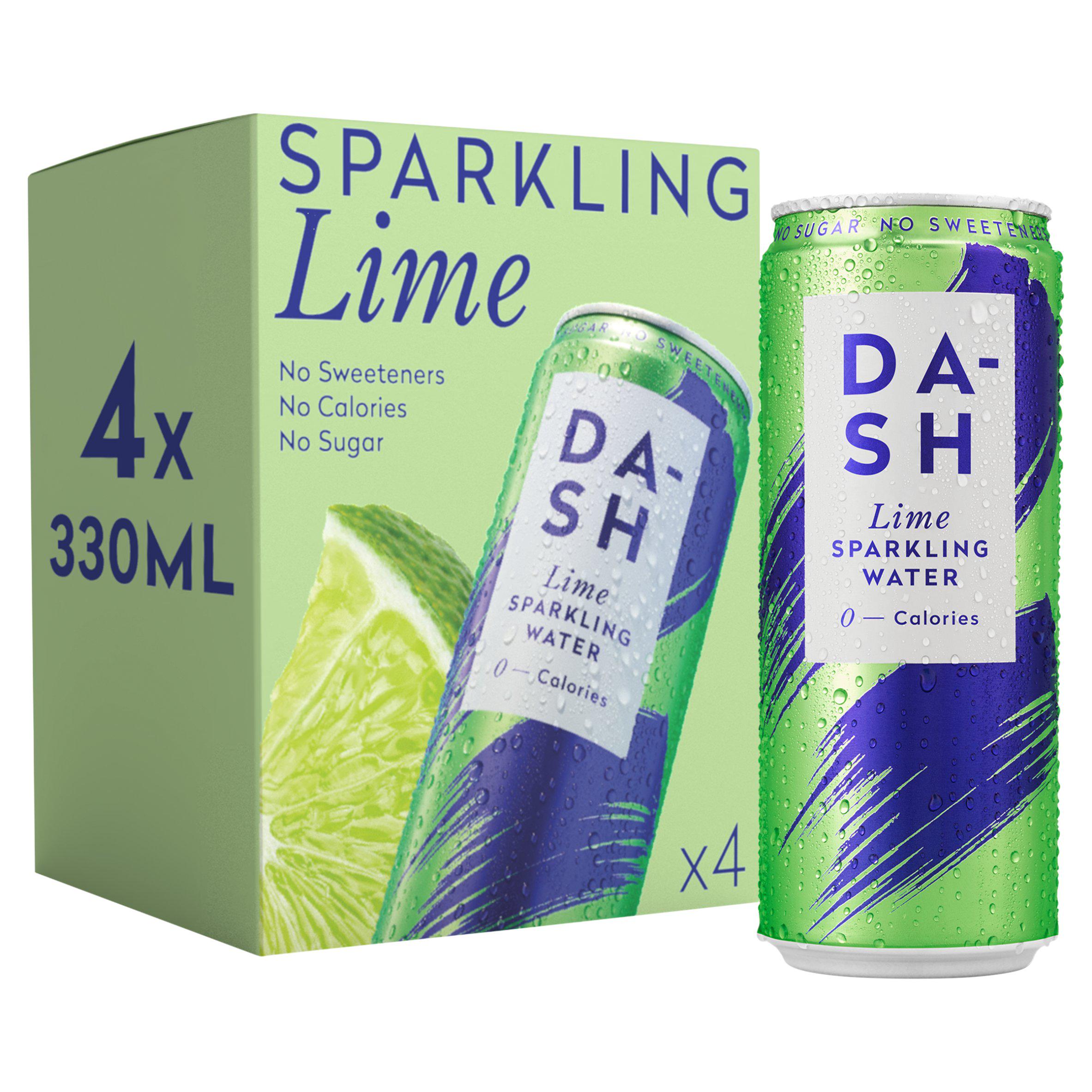 DASH Lime Infused Sparkling Water