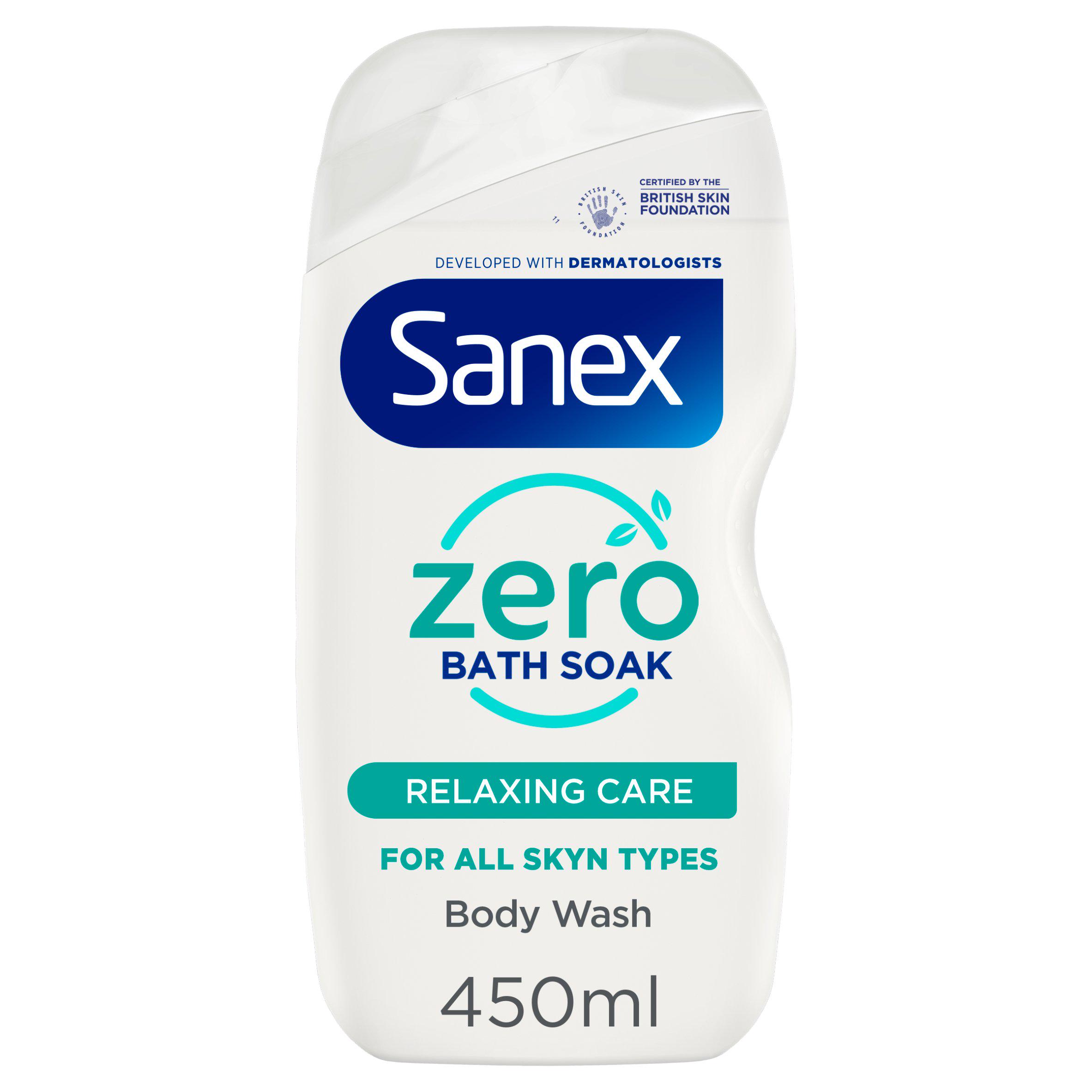 Sanex Zero% Relaxing Normal Skin Bubble Bath Soak