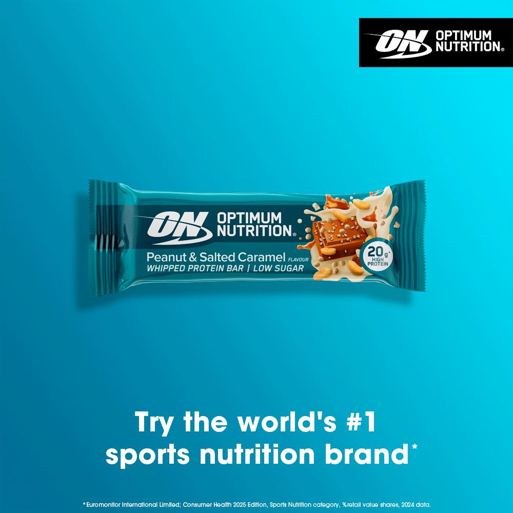 Optimum Nutrition Whipped Protein Bar Peanut & Salted Caramel Flavour 68g thumbnail 3