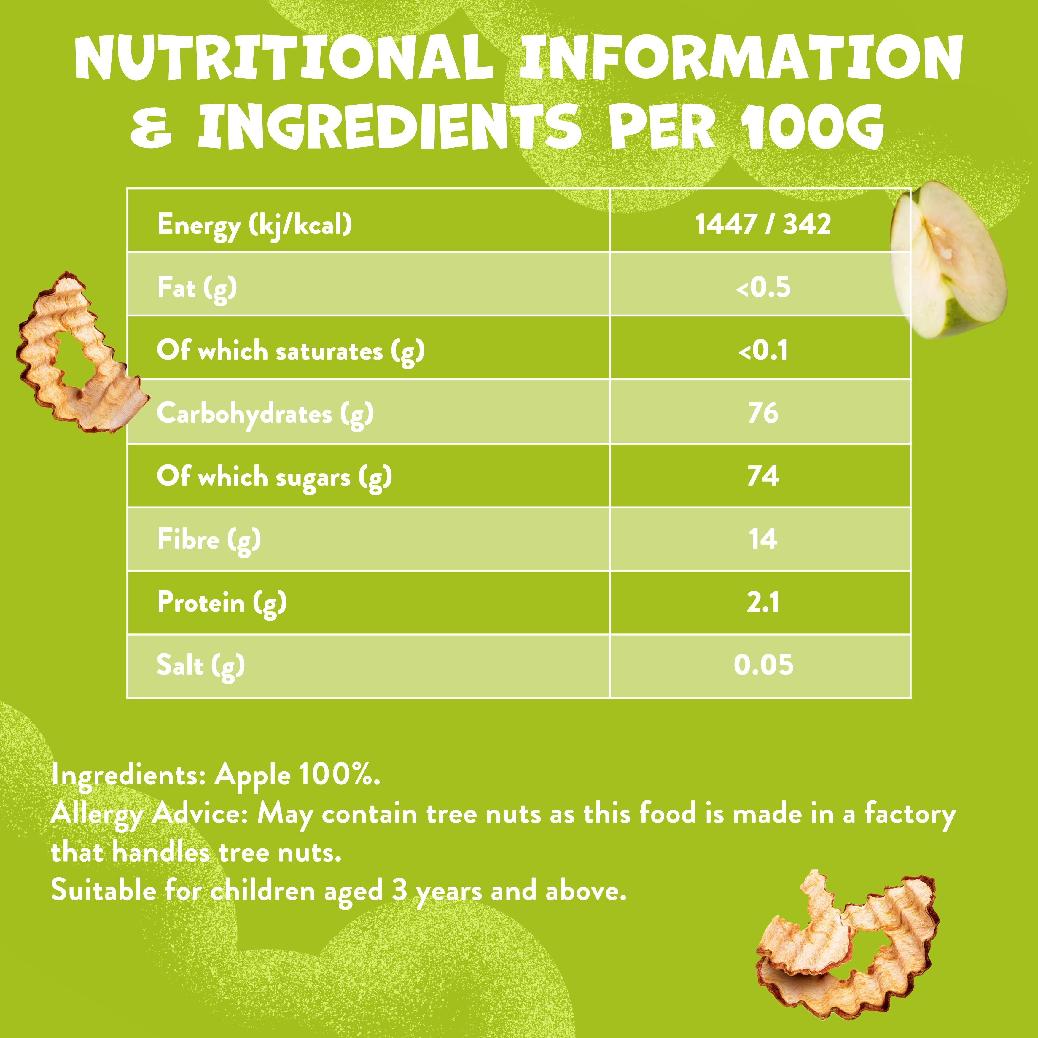 Goodies 15g Apple Chips Kids Fruit Snack thumbnail 4