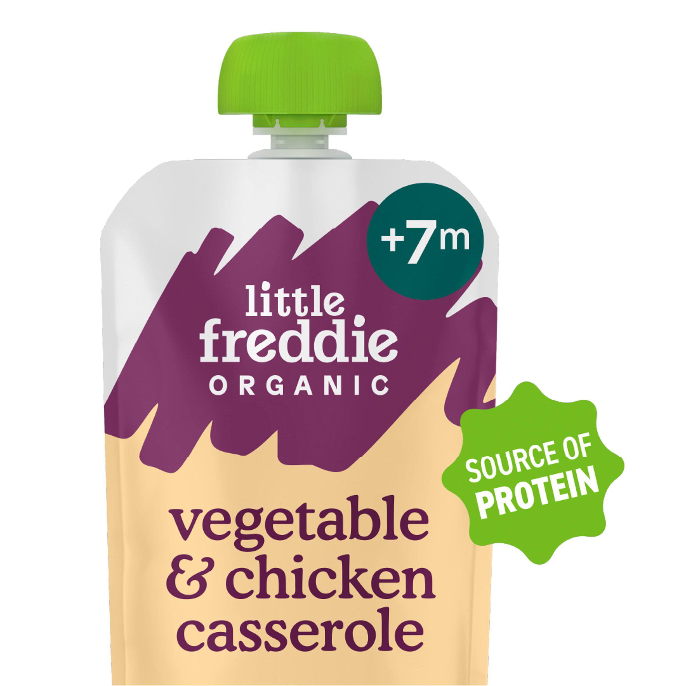 Little Freddie Chicken & Rice Casserole Organic Baby Food