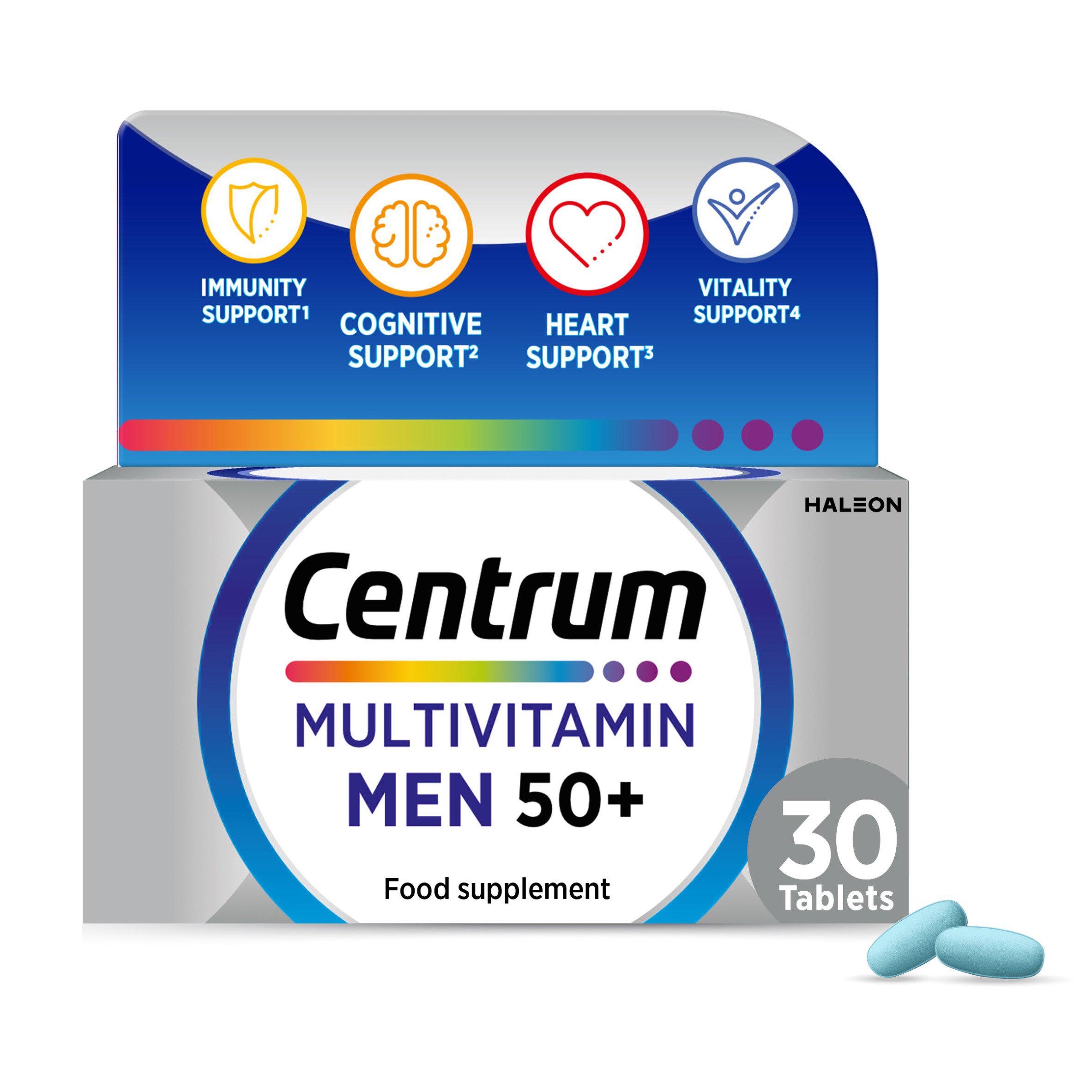 Centrum Men 50+ Multivitamins & Minerals Tablets
