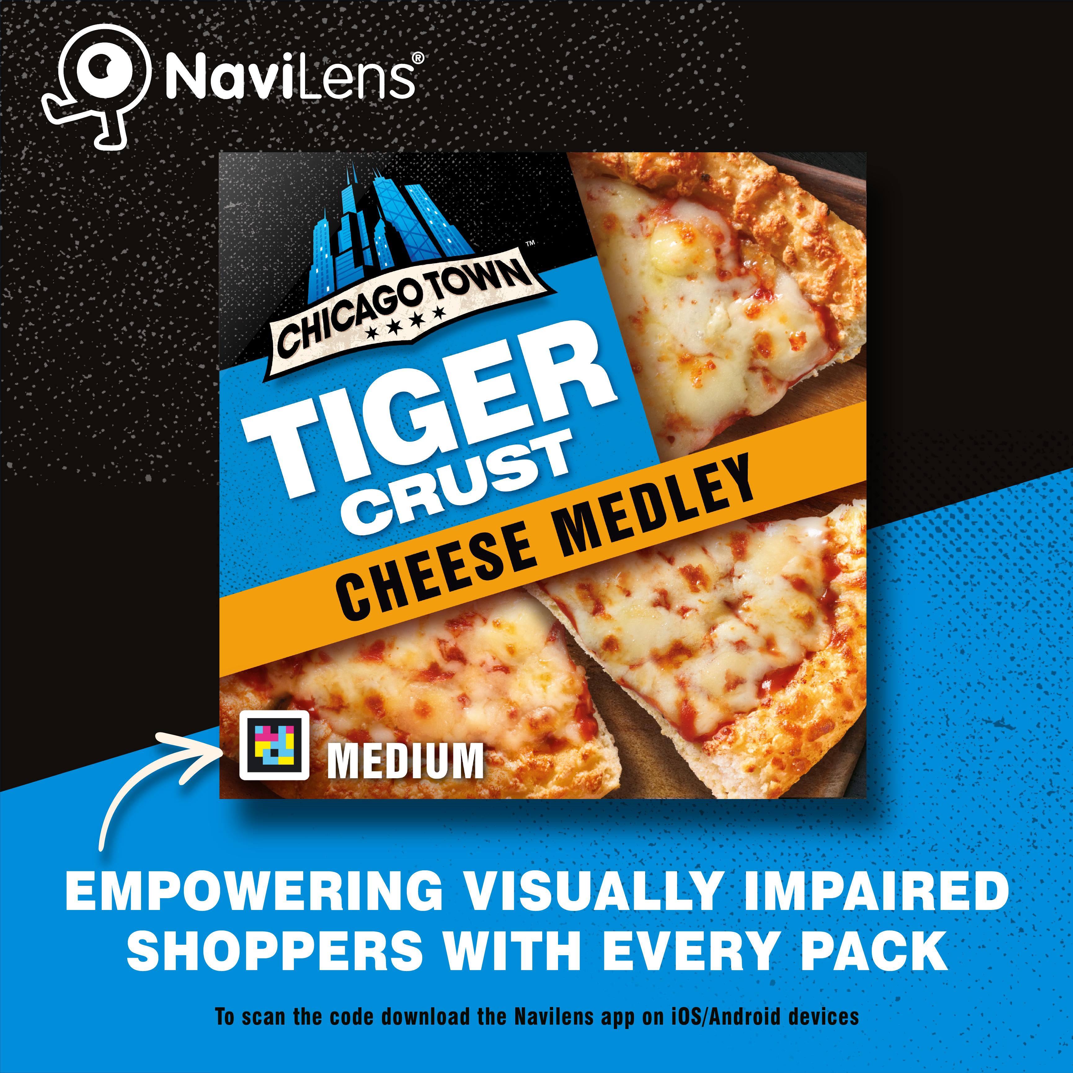 Chicago Town Tiger Crust Cheese Pizza 305g thumbnail 2