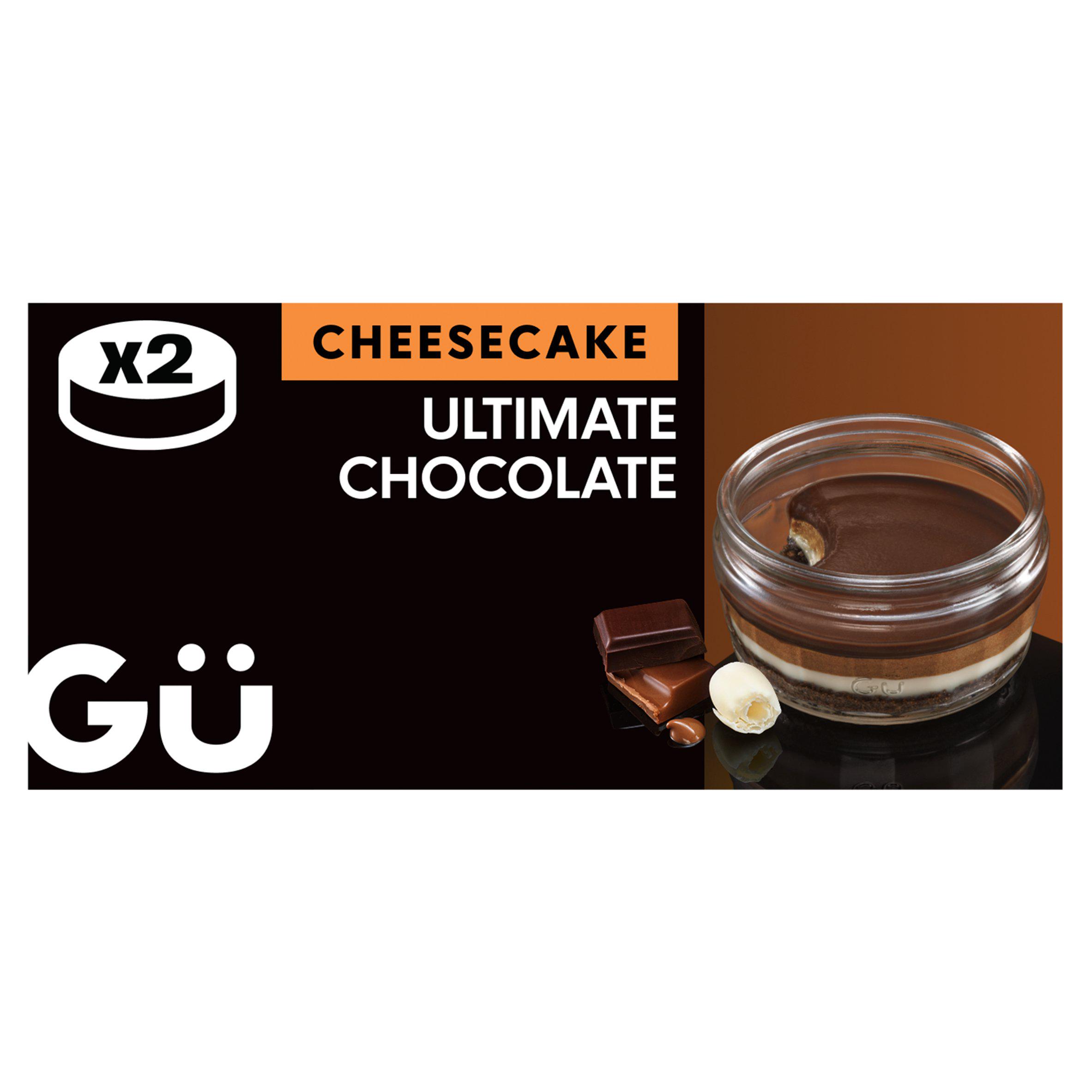 Gü Ultimate Chocolate Cheesecake Dessert 2 x 85g