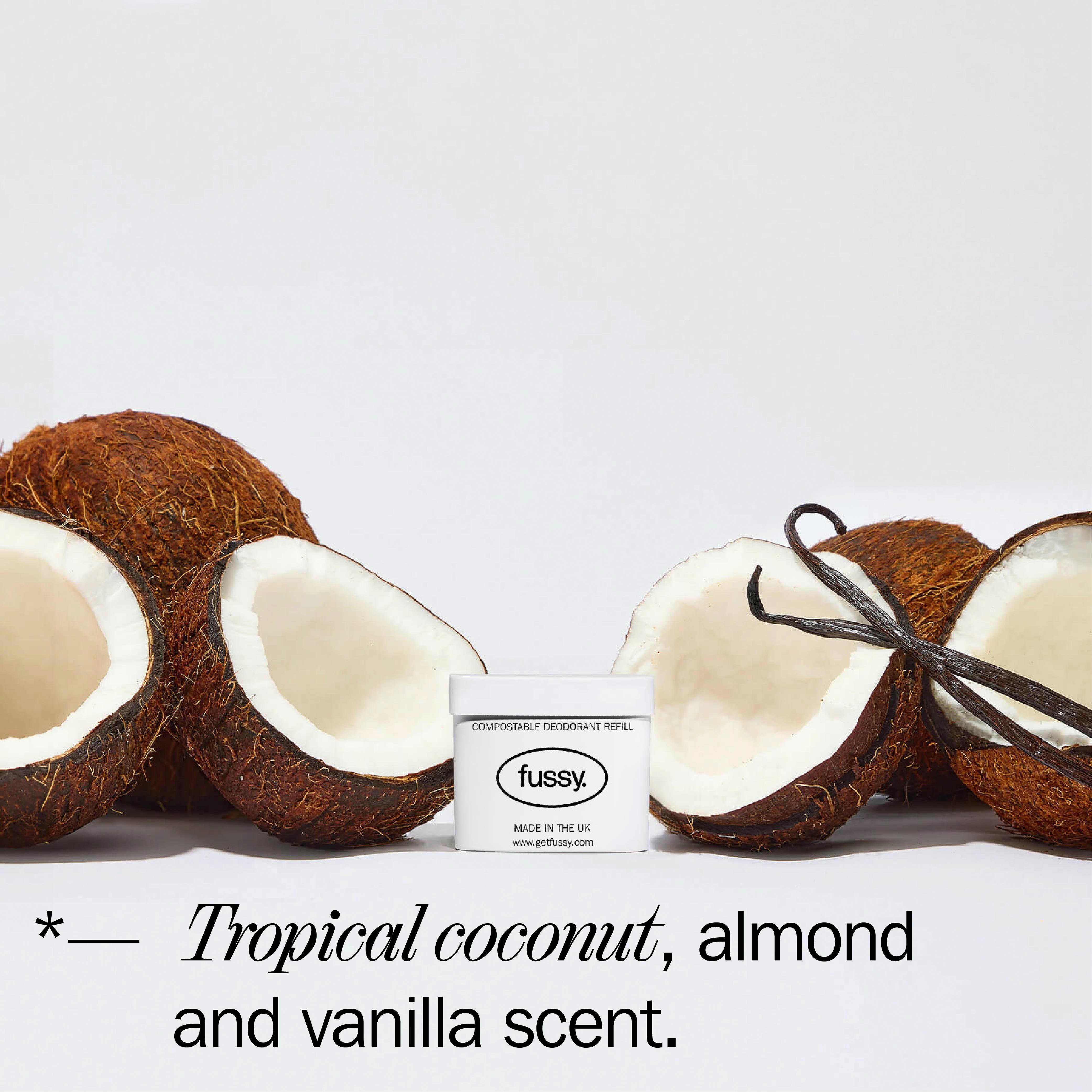 Fussy Coconut Milk Deodorant Refill 40g thumbnail 4