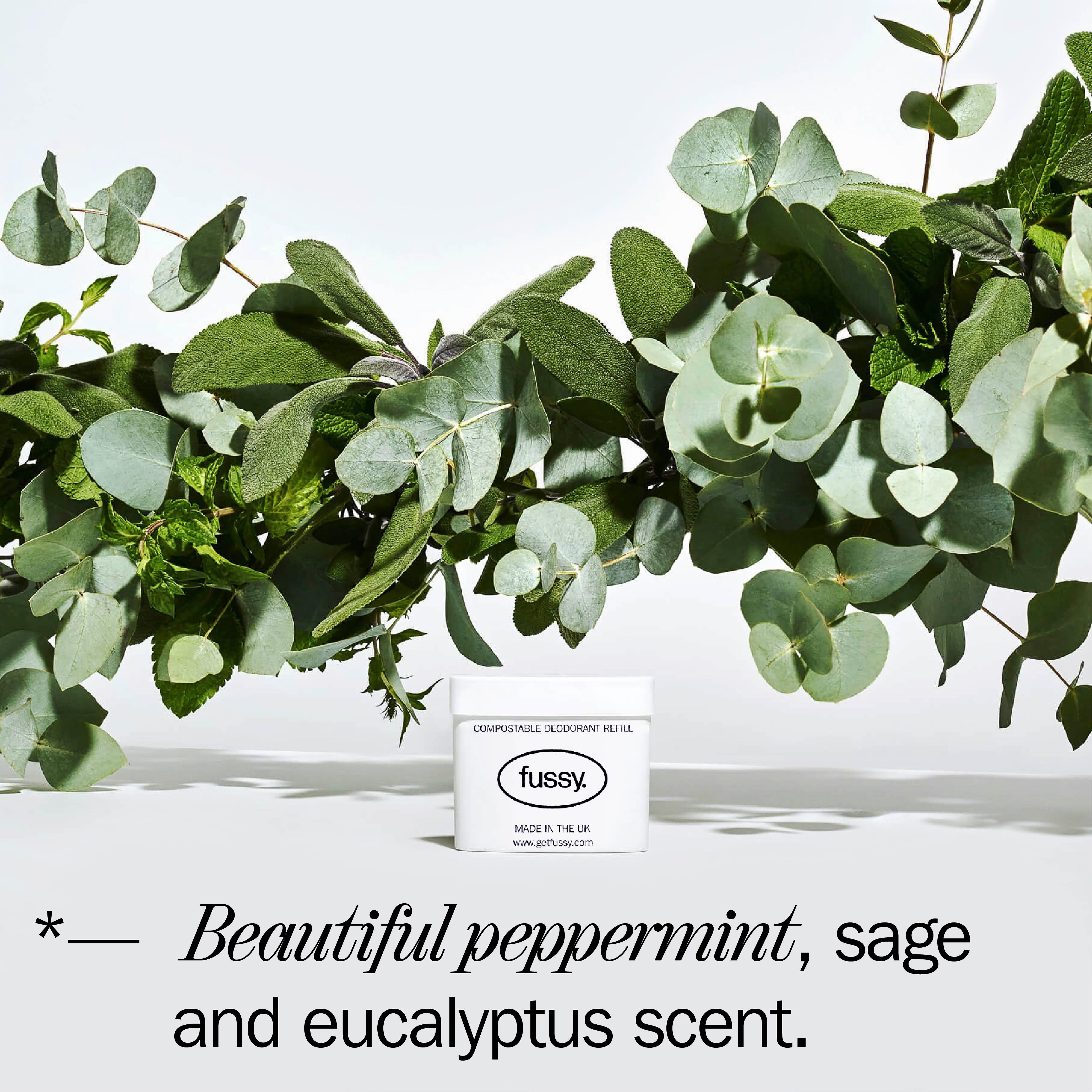 Fussy Natural Deodorant Refill Wavy Days 40g thumbnail 4