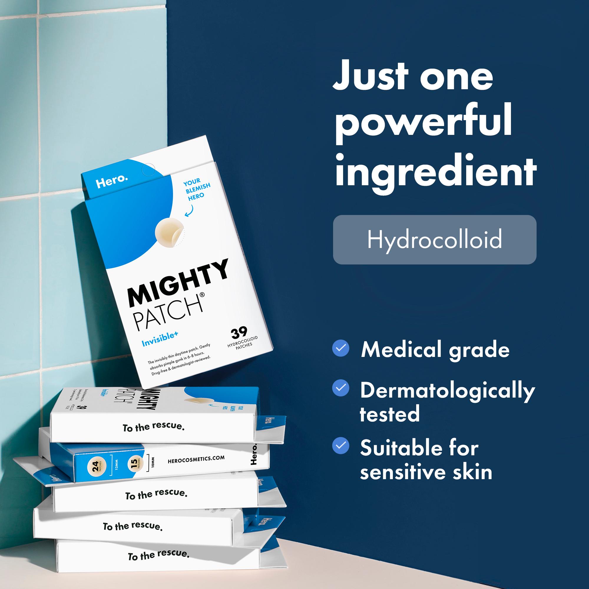 Mighty Patch Invisible+ Spot Patches by Hero Cosmetics Pimple Patches x24 thumbnail 3