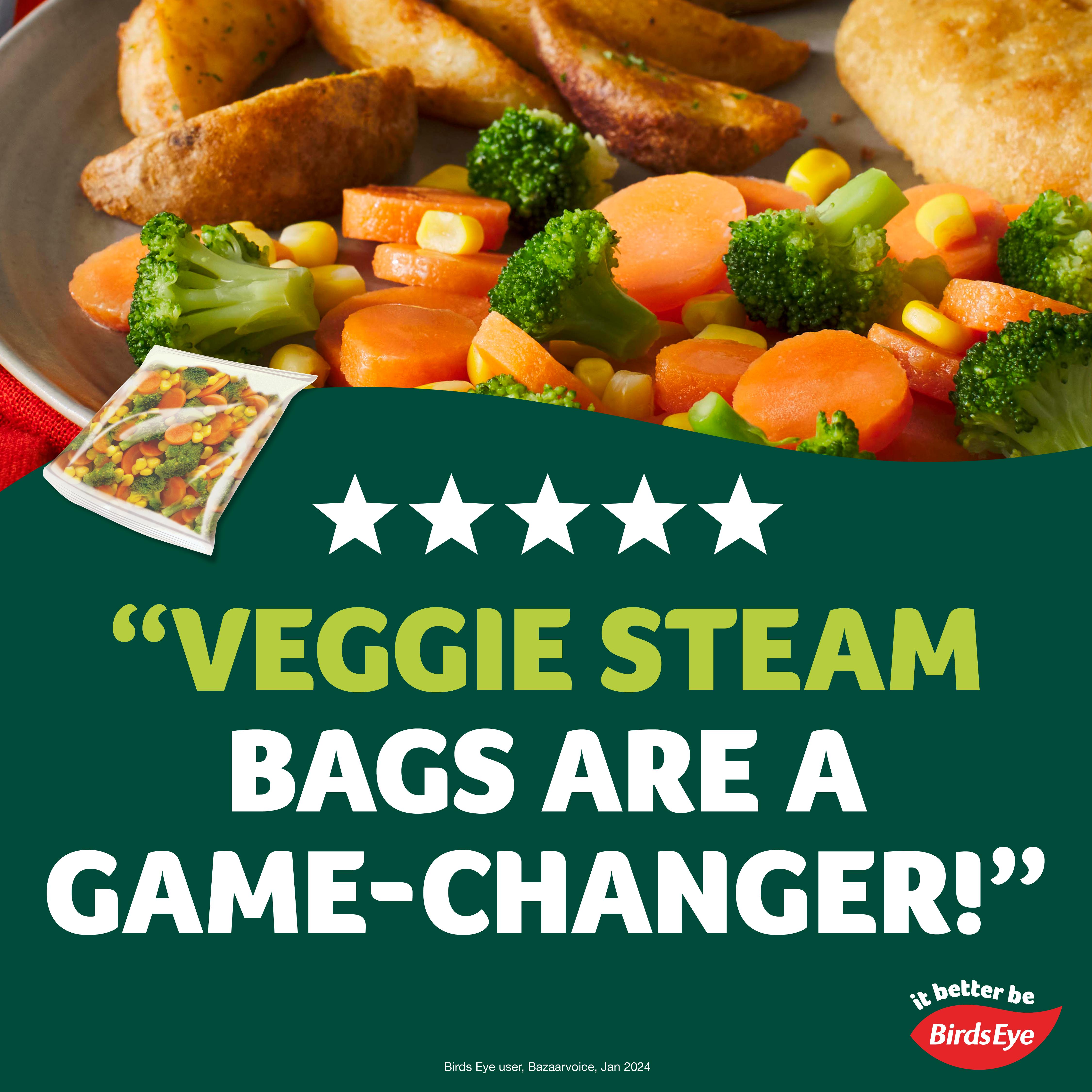 Birds Eye Steamfresh Family Favourites Steam Bags x4 540g thumbnail 3