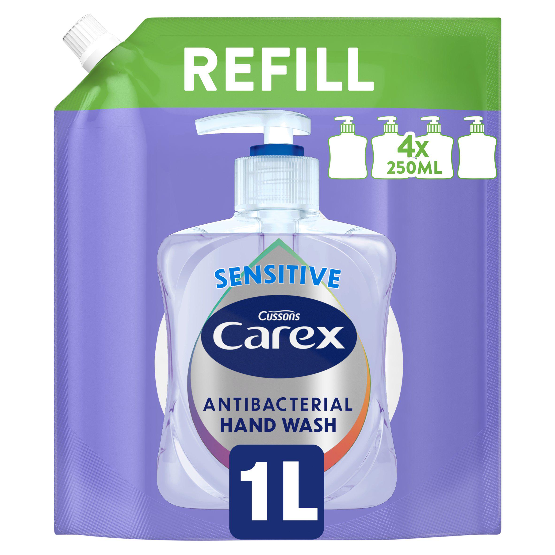 Carex 1L Sensitive Hand Wash Refill Pack