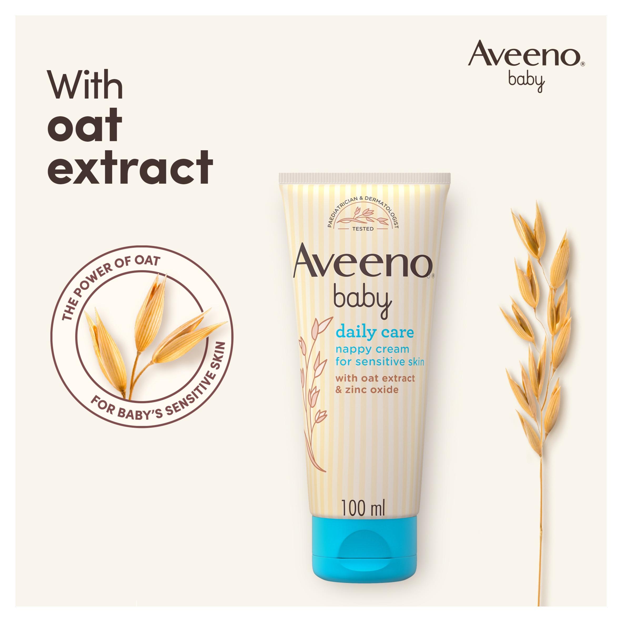 Aveeno Baby Daily Care Nappy Cream 100ml thumbnail 2