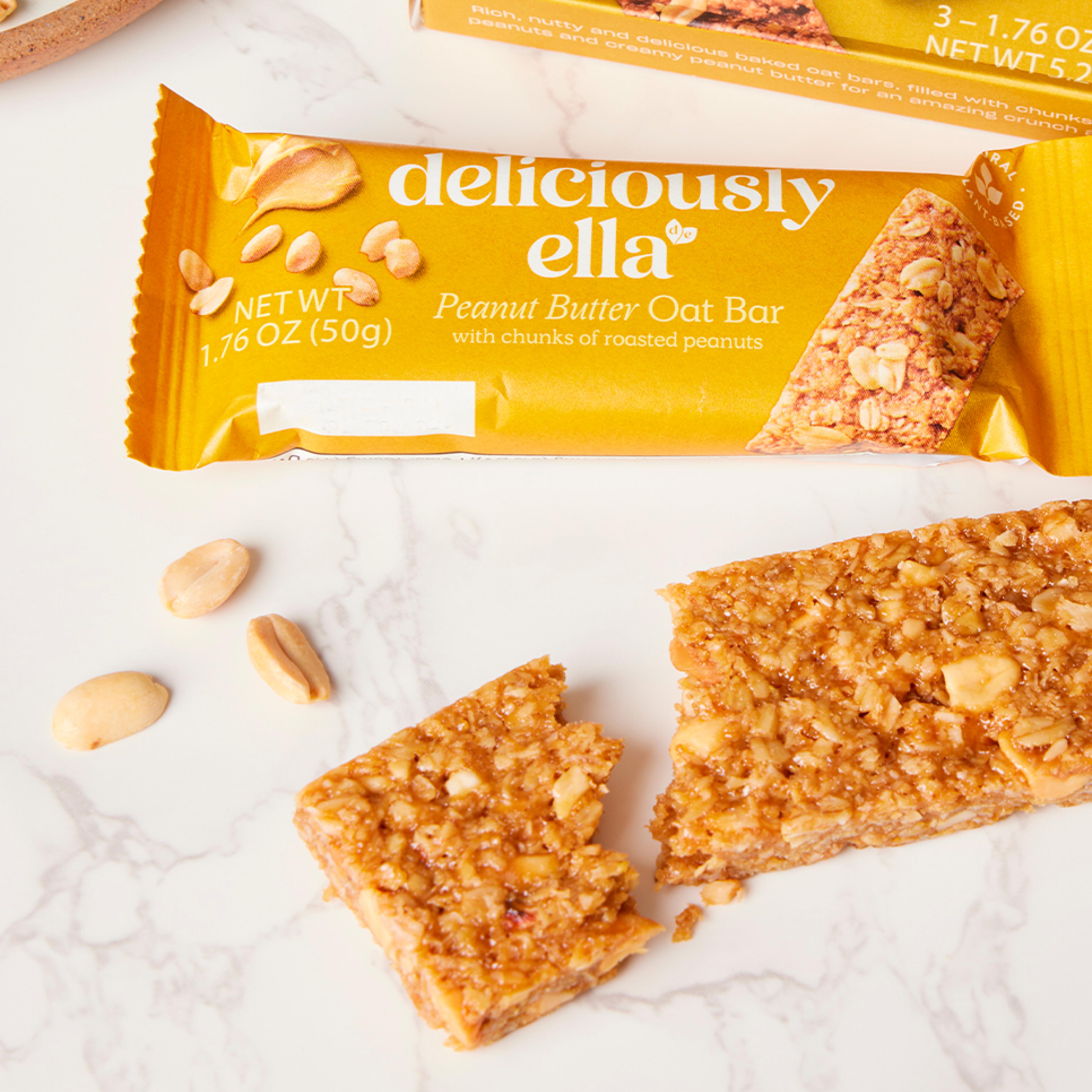 Deliciously Ella 50g Peanut Butter Oat Bar thumbnail 2