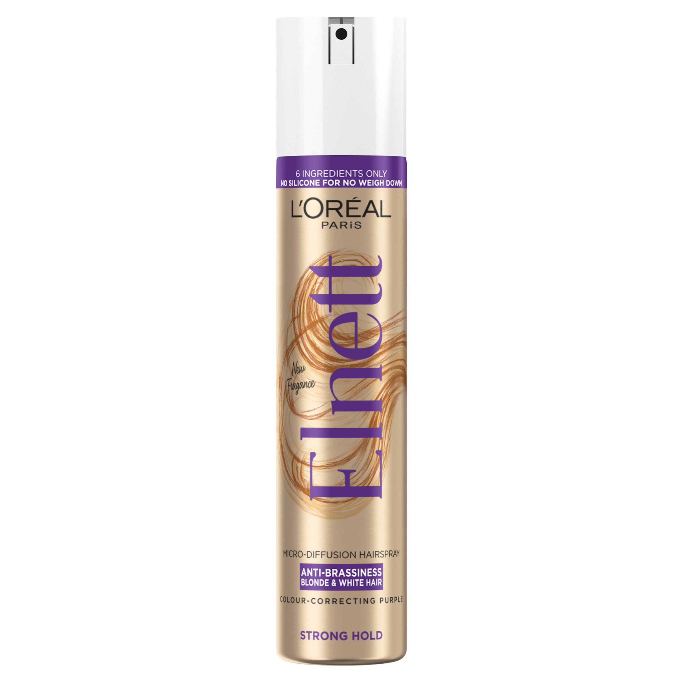 L'Oreal Elnett Anti-Brassiness Hair Spray 200ml