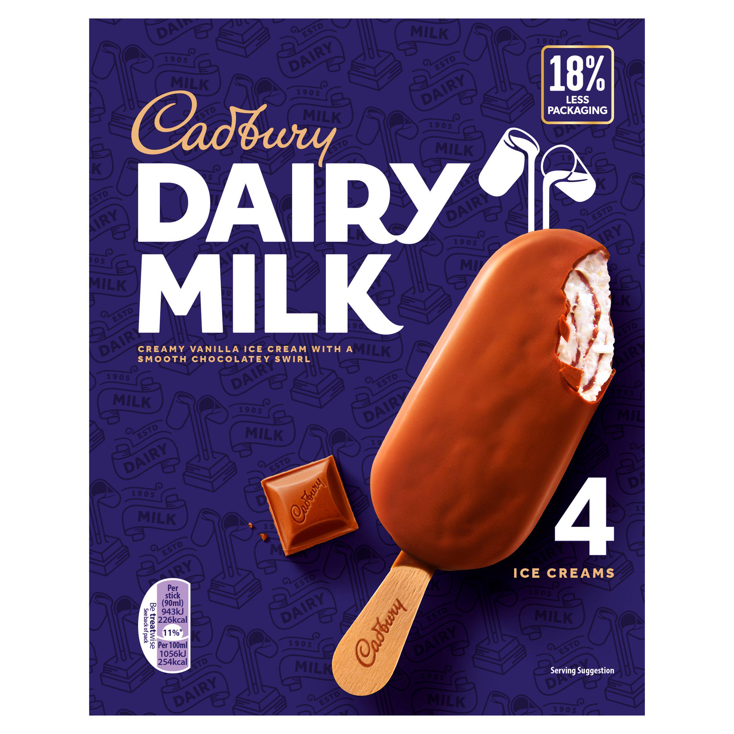 Cadbury Dairy Milk Ice Cream