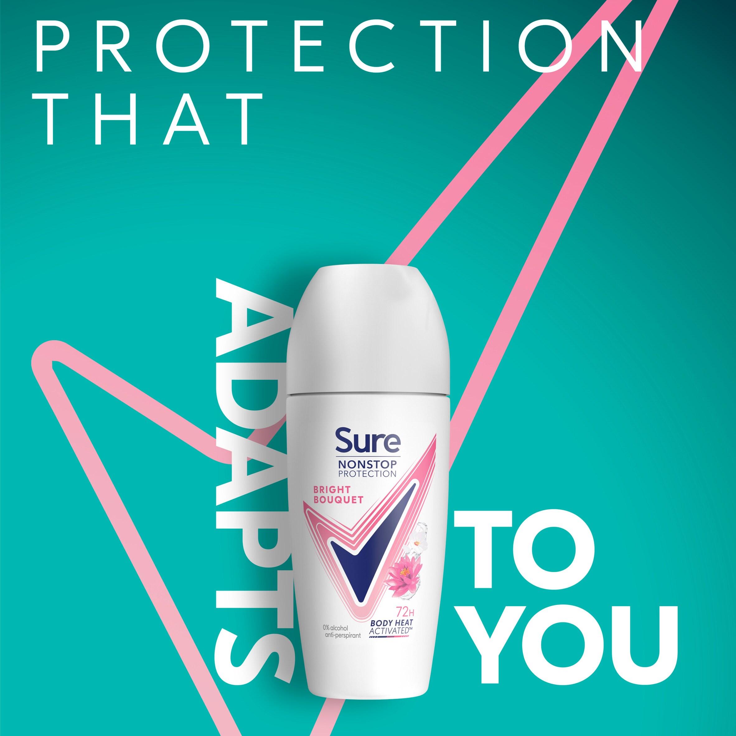 Sure Women Antiperspirant Deodorant Roll On Nonstop Bright Bouquet 50ml thumbnail 2