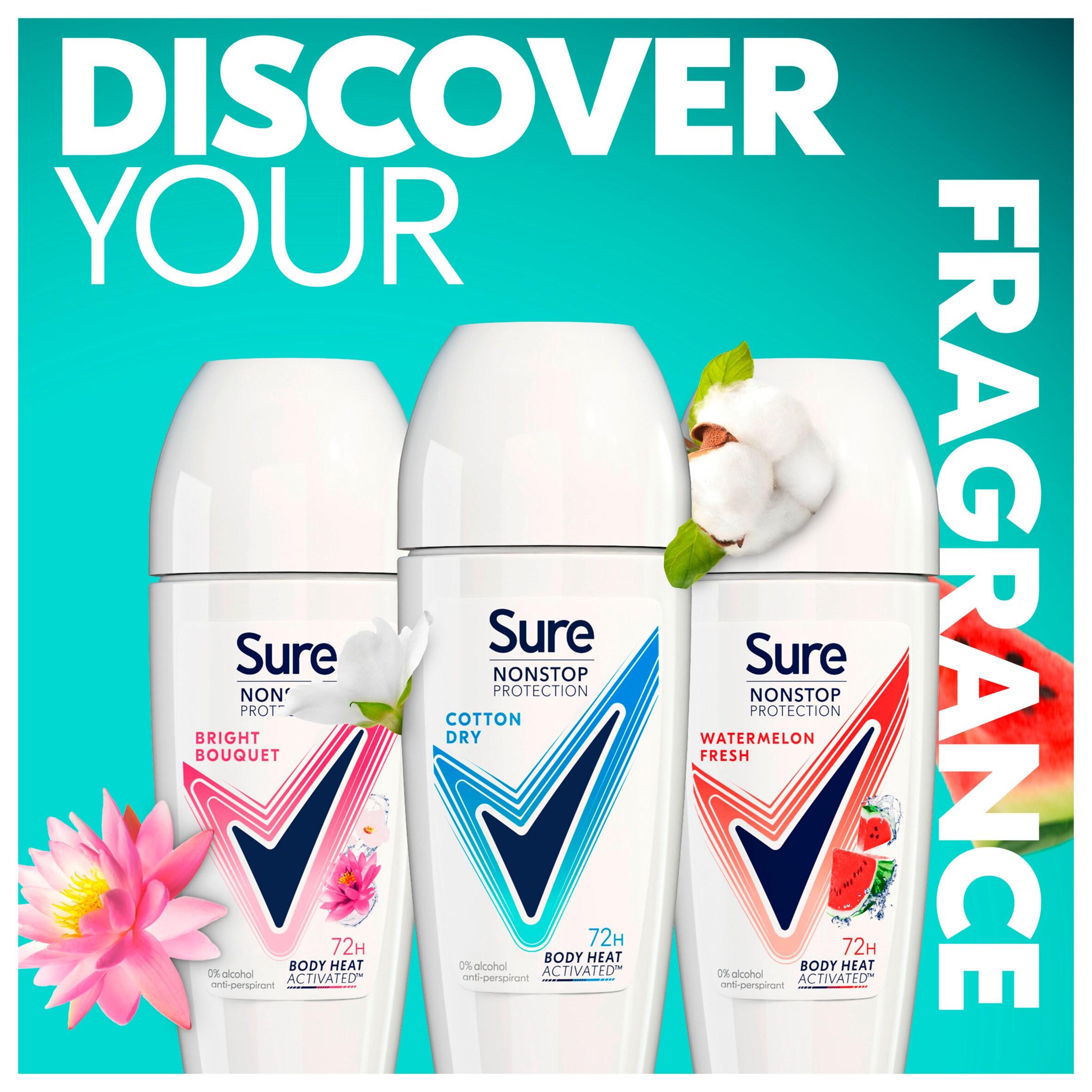 Sure Women Antiperspirant Deodorant Roll On Nonstop Bright Bouquet 50ml thumbnail 5